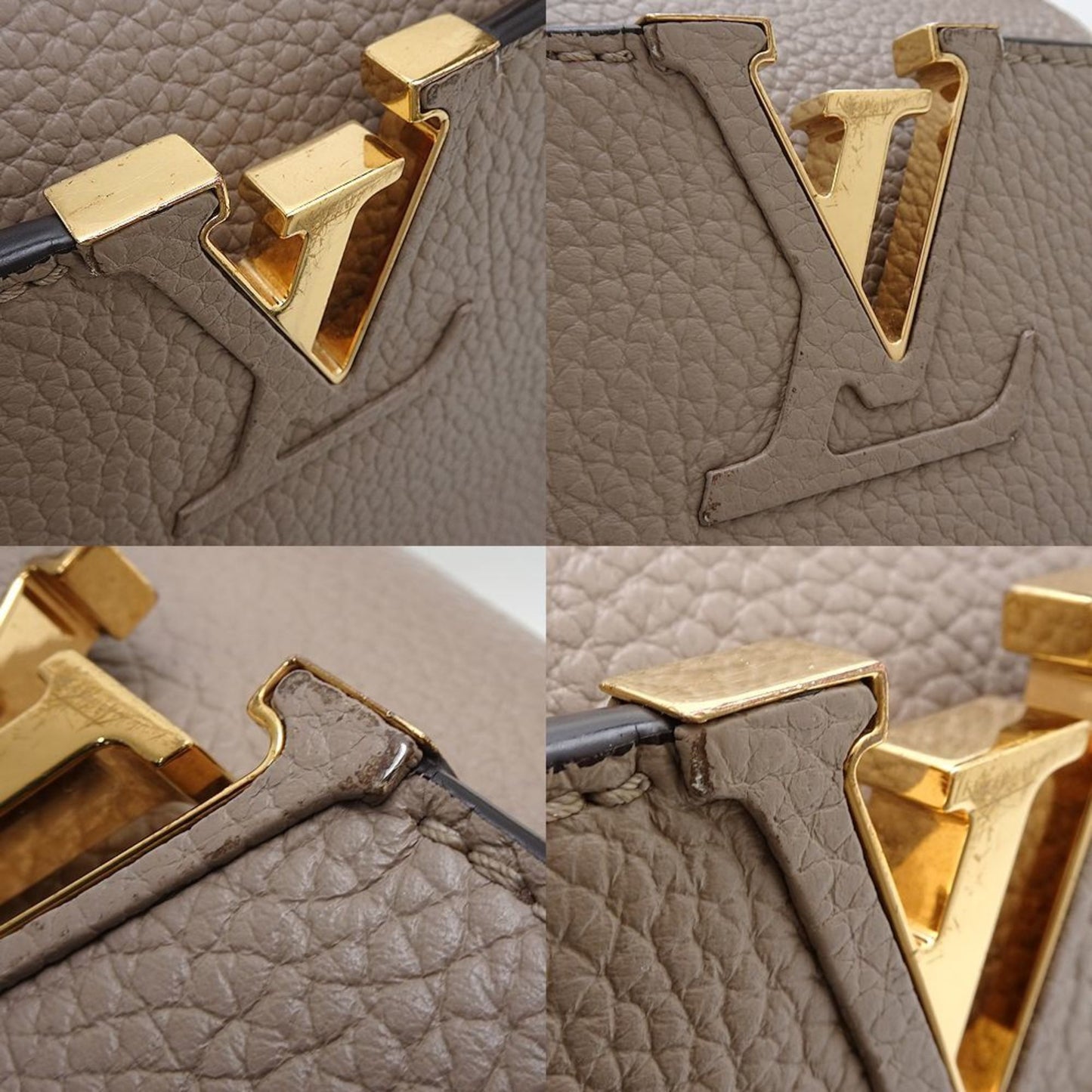 Louis Vuitton Galle Leather Handbag Shoulder Bag