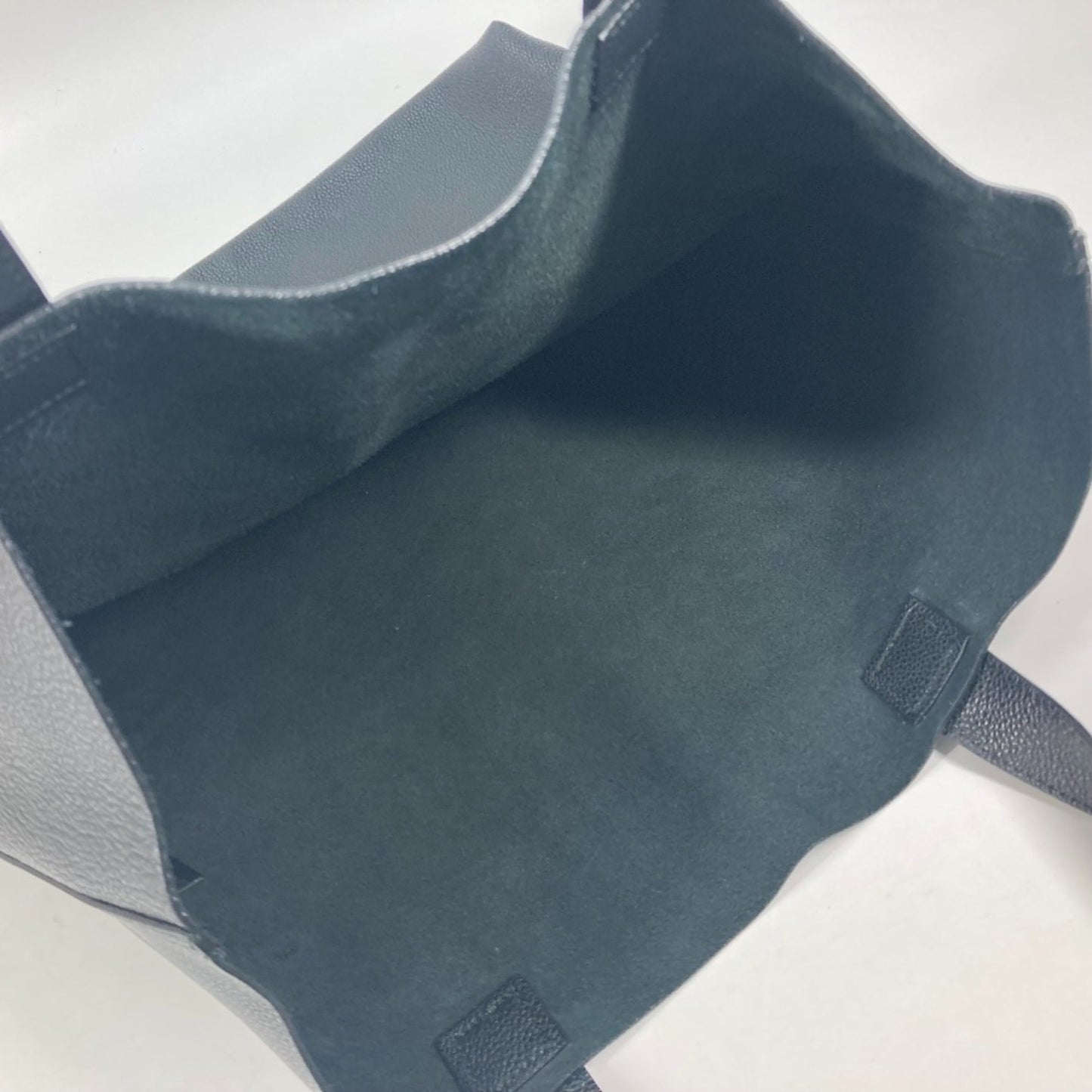 Gucci Black Leather Tote Bag