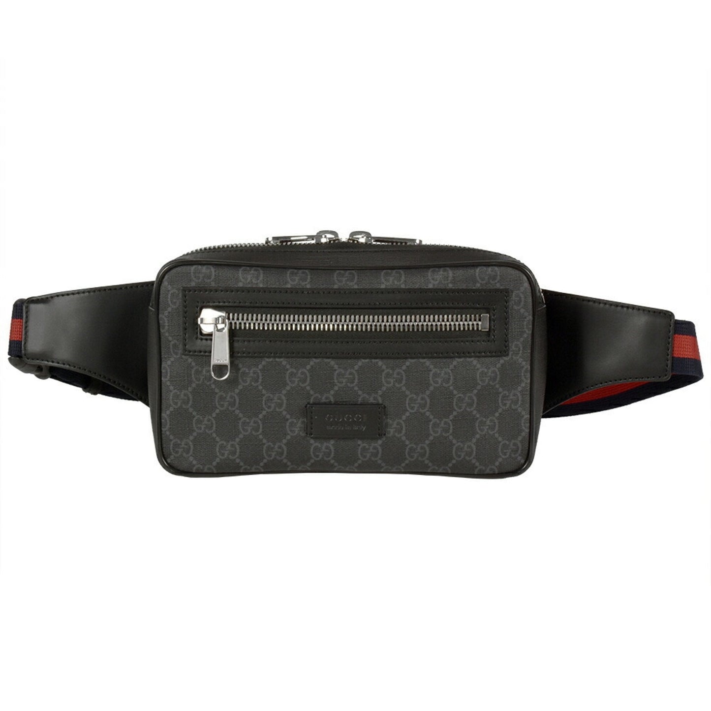 Gucci Black Gg Supreme Sling Bag ()