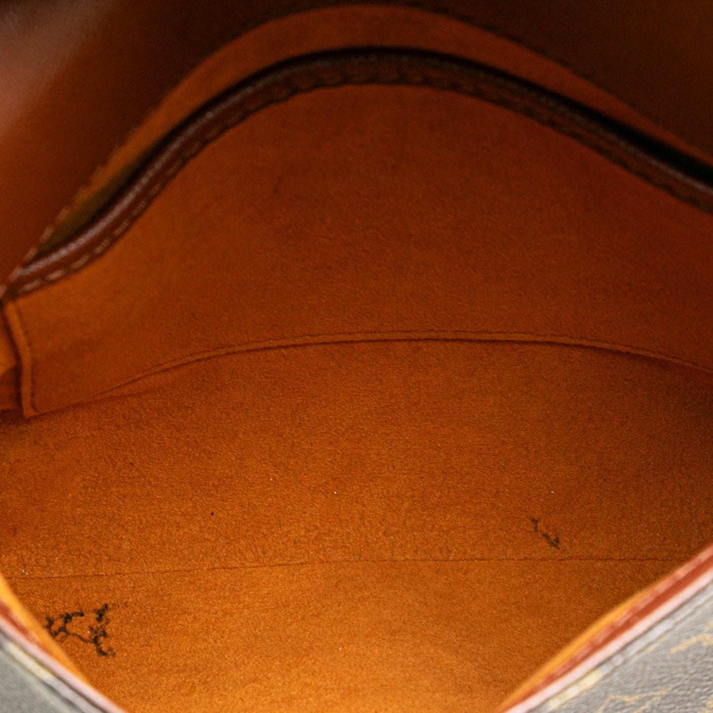 Louis Vuitton Brown Pvc Leather Shoulder Bag
