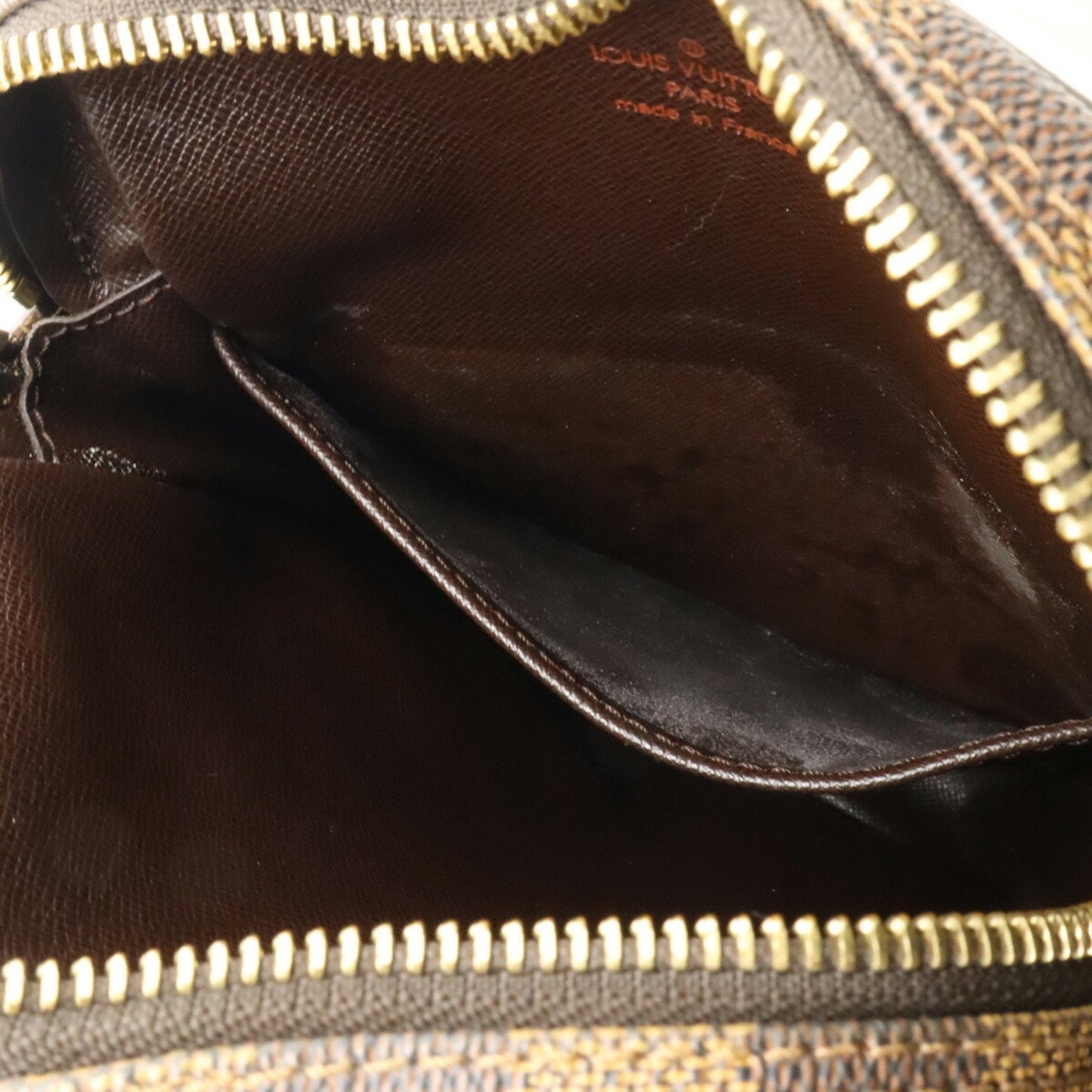 Louis Vuitton Brown Damier Canvas Galle Pvc Shoulder Bag