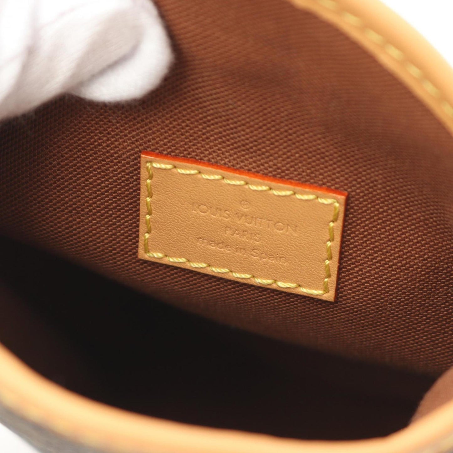 Louis Vuitton Brown Monogram Pvc Coated Canvas Leather Shoulder Bag