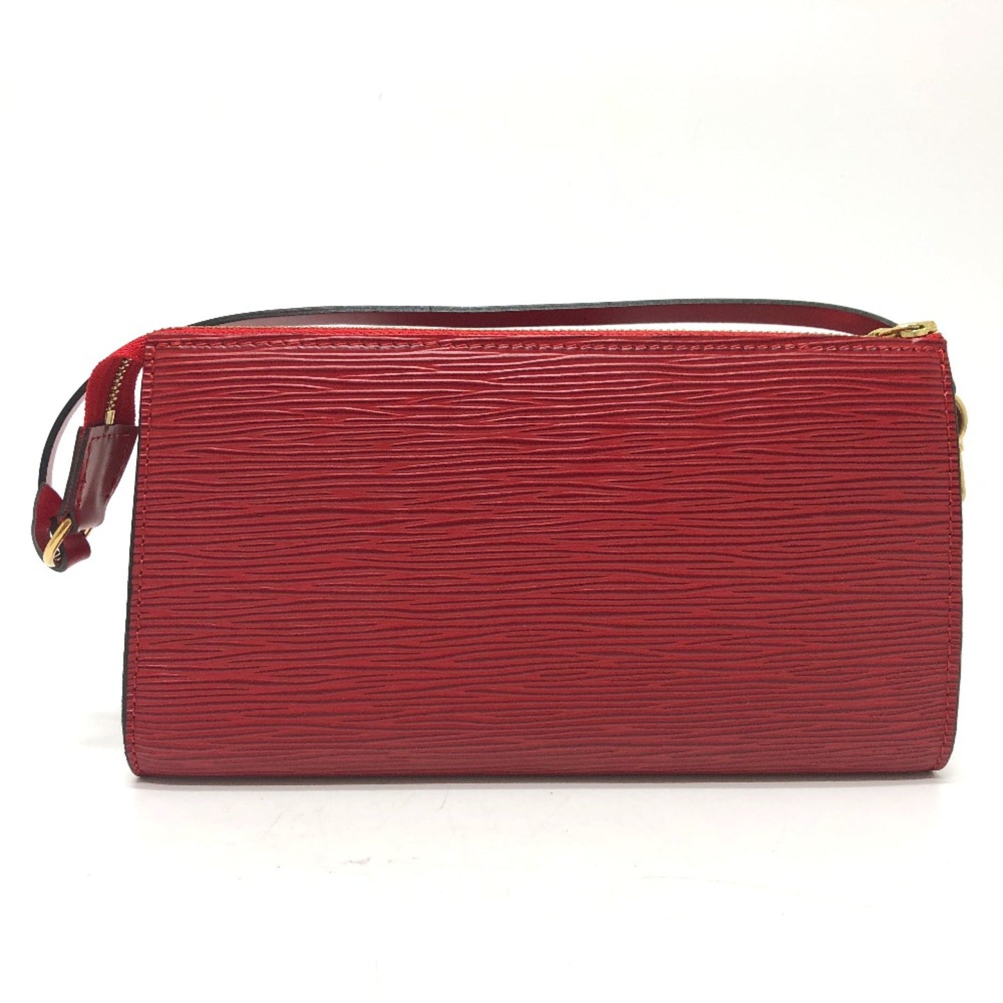 Louis Vuitton Red Leather Shoulder Bag