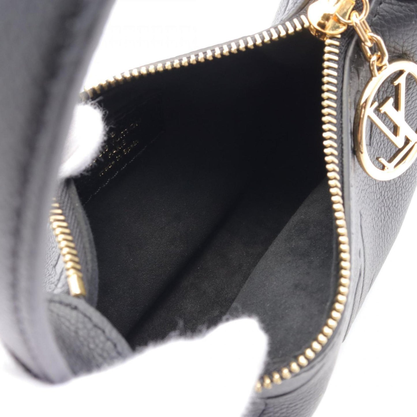 Louis Vuitton Black Noir Monogram Empreinte Shoulder Bag