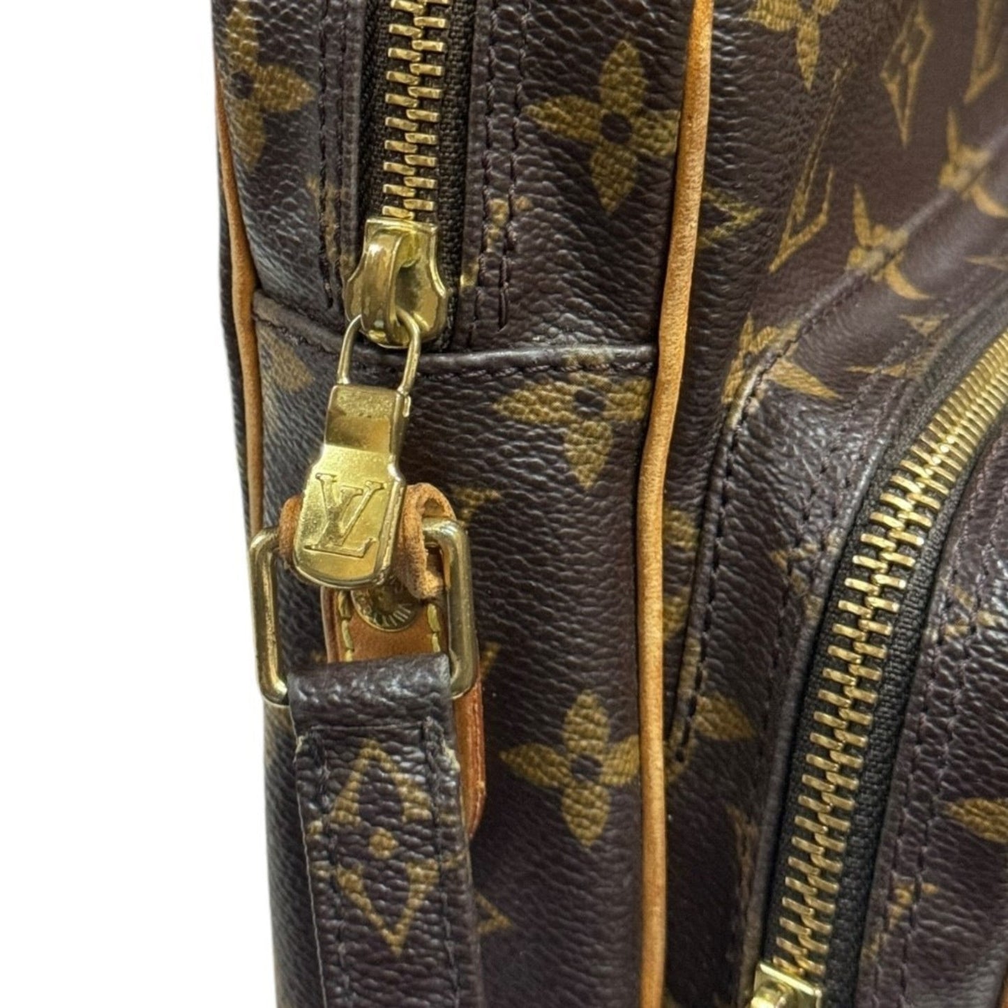 Louis Vuitton Brown Monogram Canvas Shoulder Bag