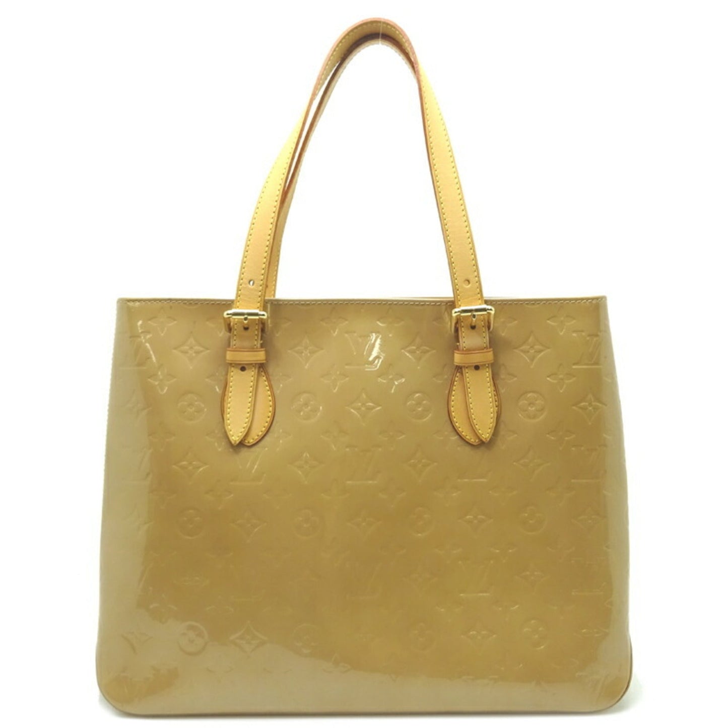 Louis Vuitton Vernis Beige Monogram Vernis Shoulder Bag ()
