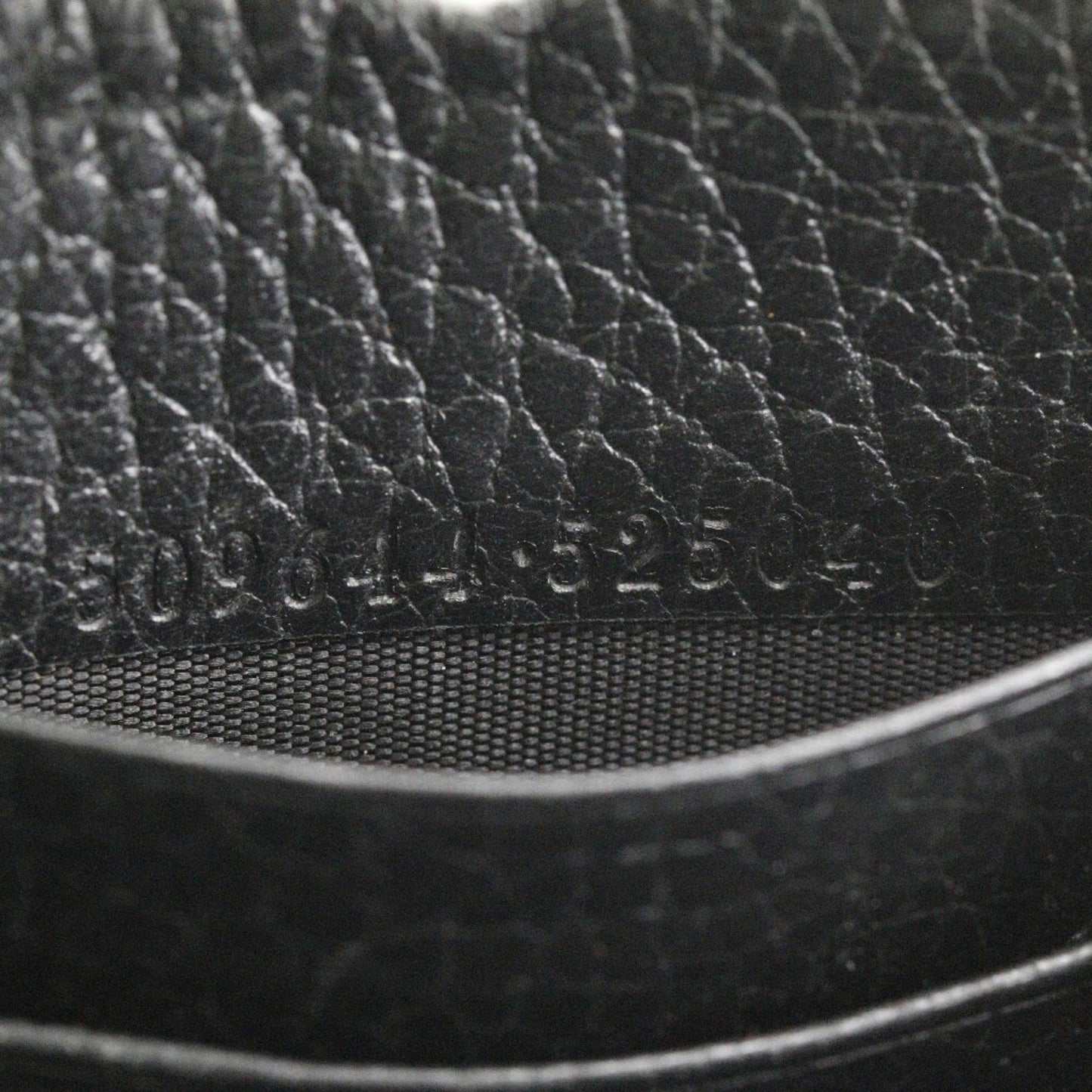 Gucci Black Leather Long Wallet (Bi-Fold)