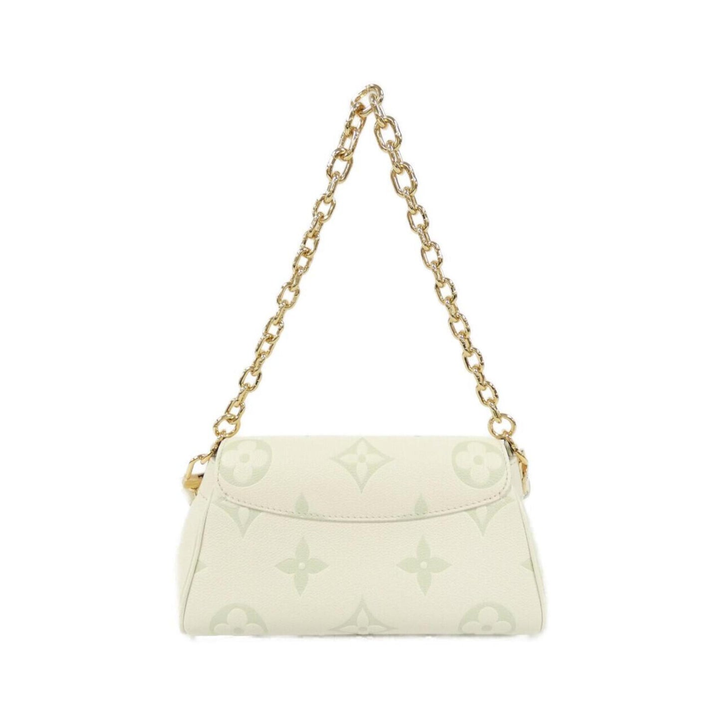 Louis Vuitton Bicolor Ivory Leather Shoulder Bag
