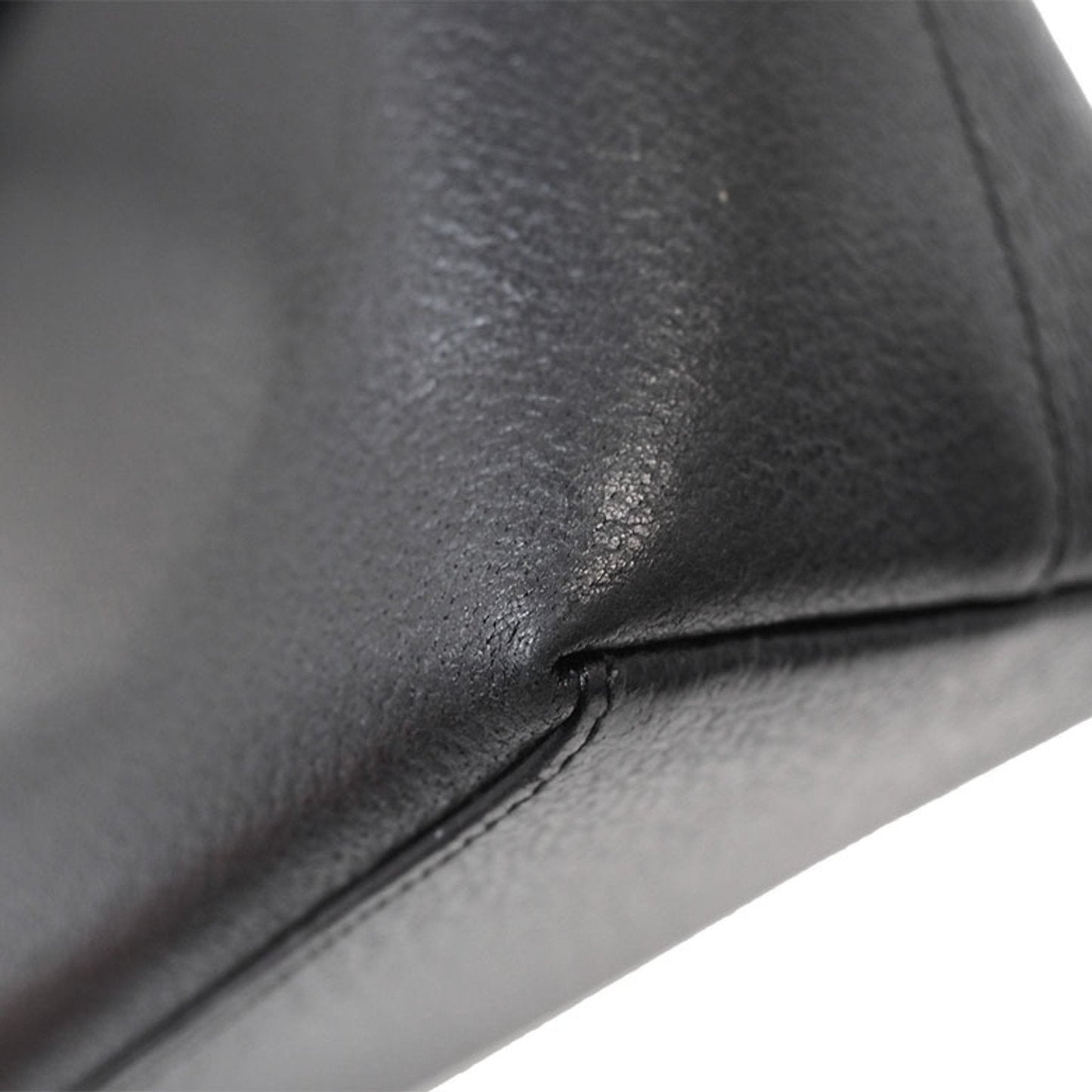Gucci Bamboo Black Leather Handbag Shoulder Bag