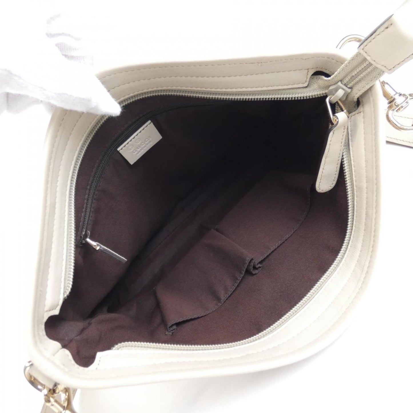 Gucci Gg Canvas Beige Ivory Gg Canvas Shoulder Bag
