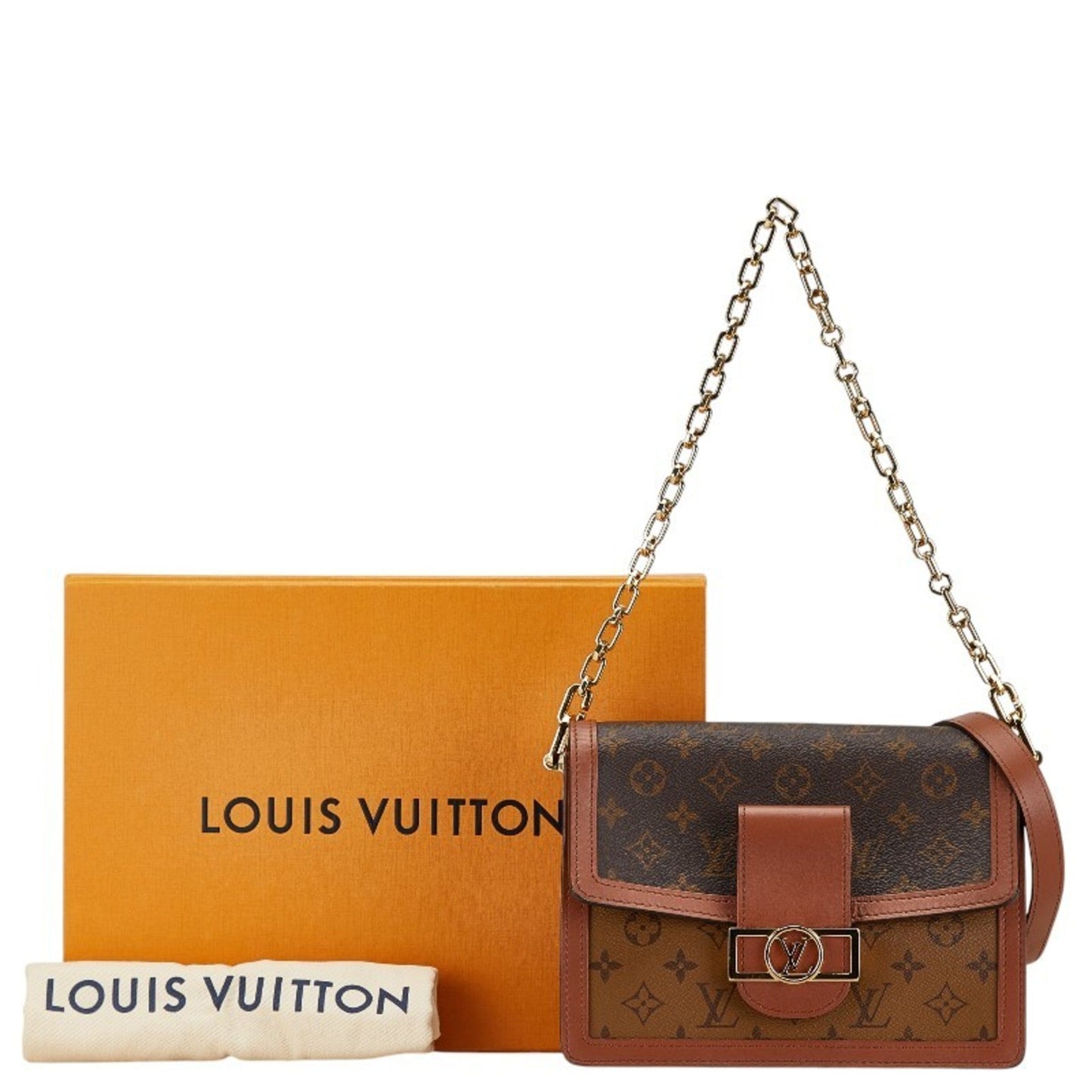 Louis Vuitton Monogram Reverse Brown Monogram Reverse Monogram Reverse Shoulder Bag