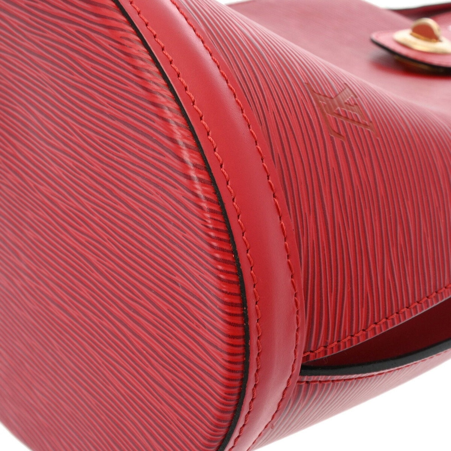 Louis Vuitton Castilian Red Epi Leather Shoulder Bag