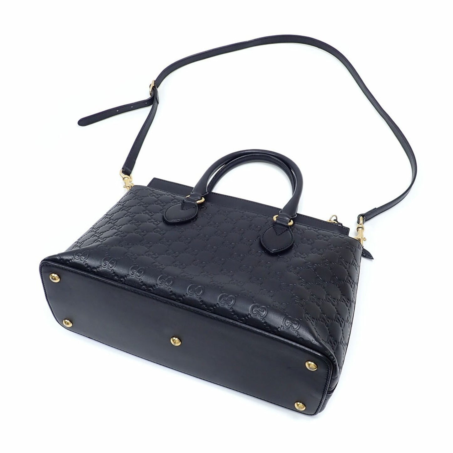 Gucci Black Leather Handbag