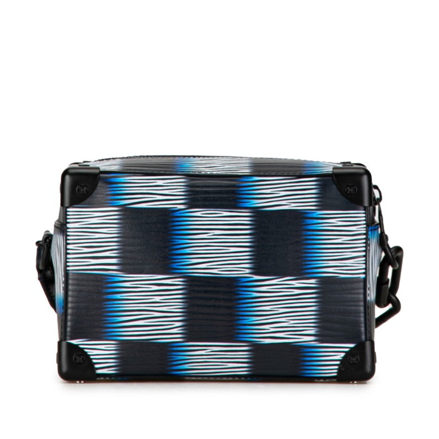 Louis Vuitton Damier Black Damier Canvas White Leather Shoulder Bag