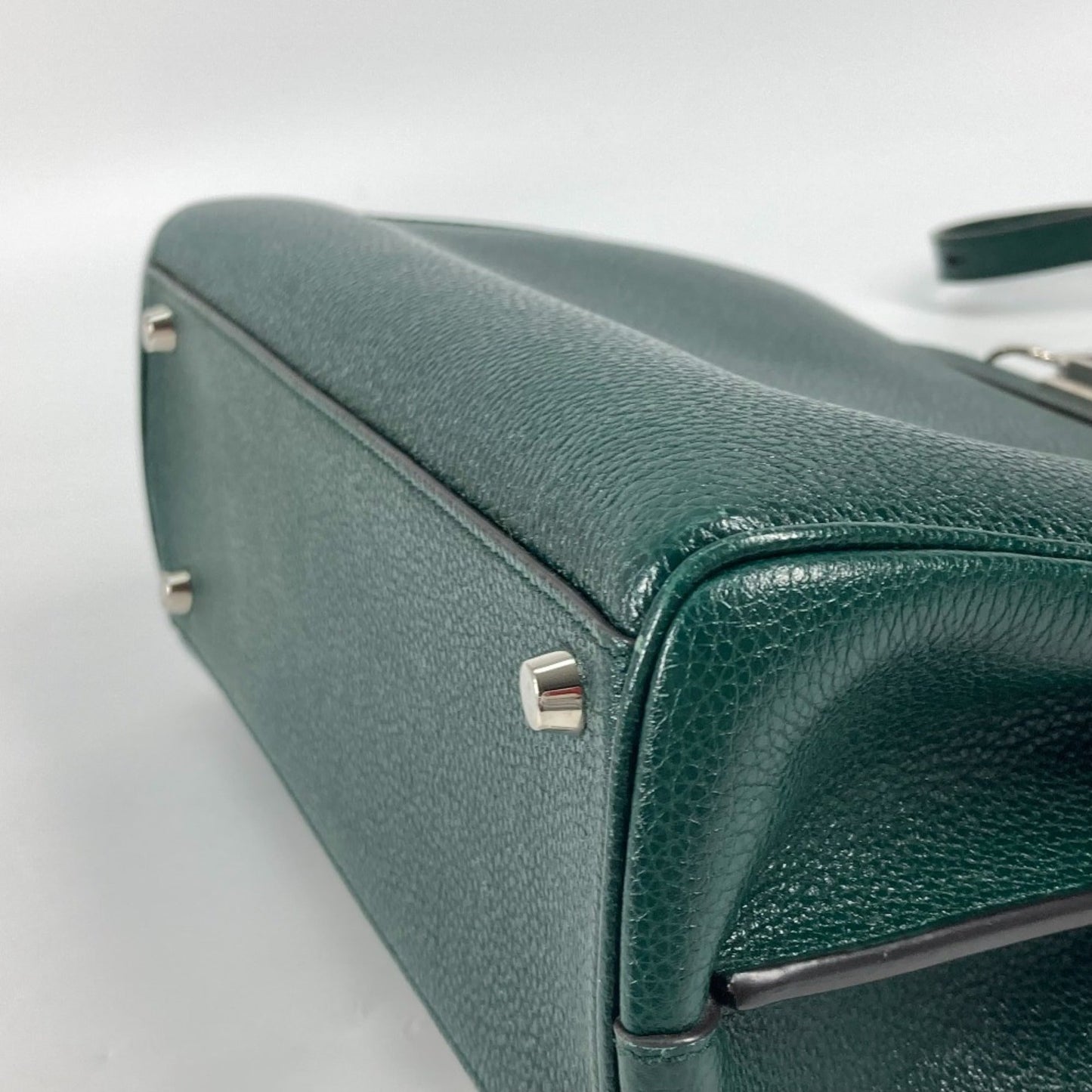 Gucci Green Leather Handbag
