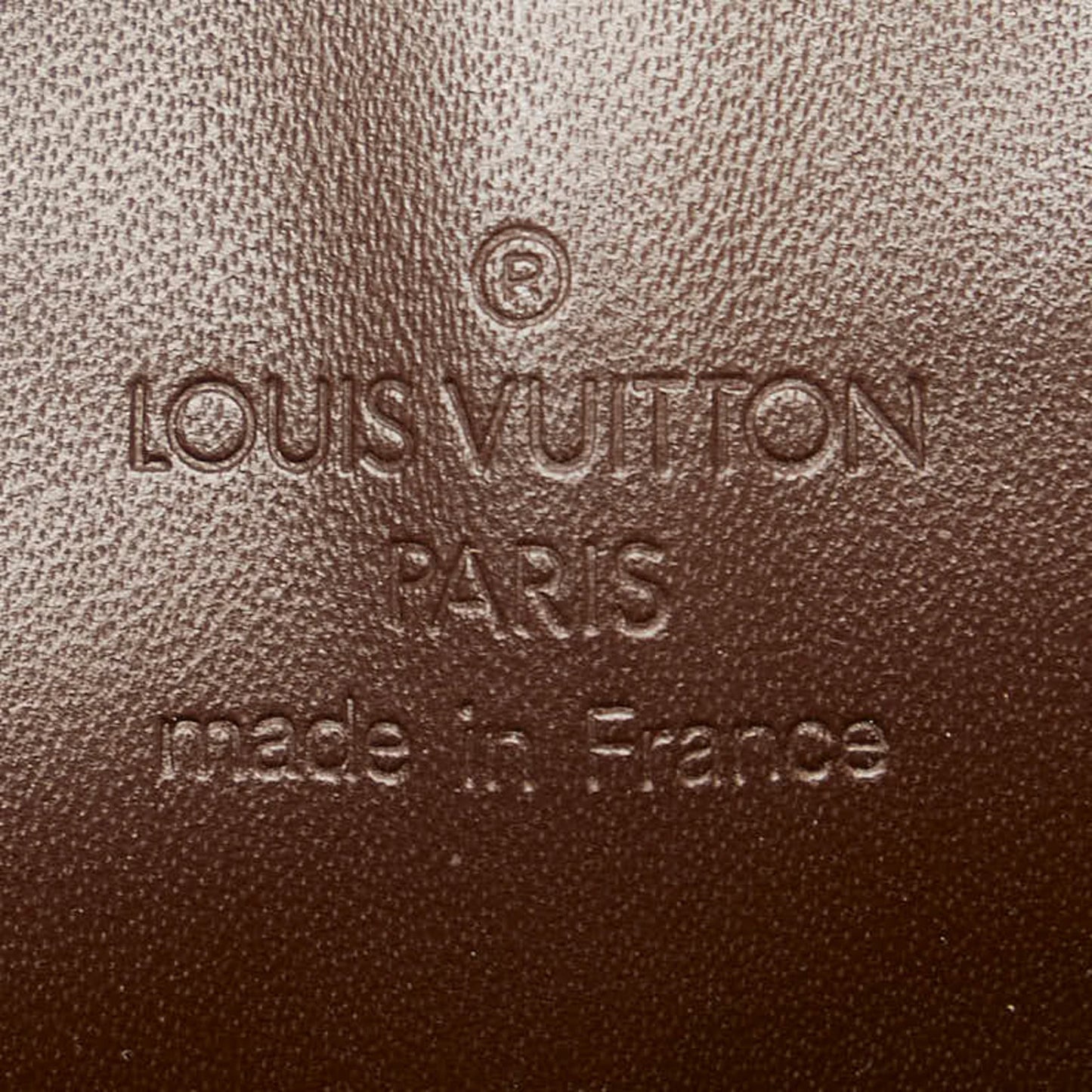 Louis Vuitton Brown Moka Leather Shoulder Bag