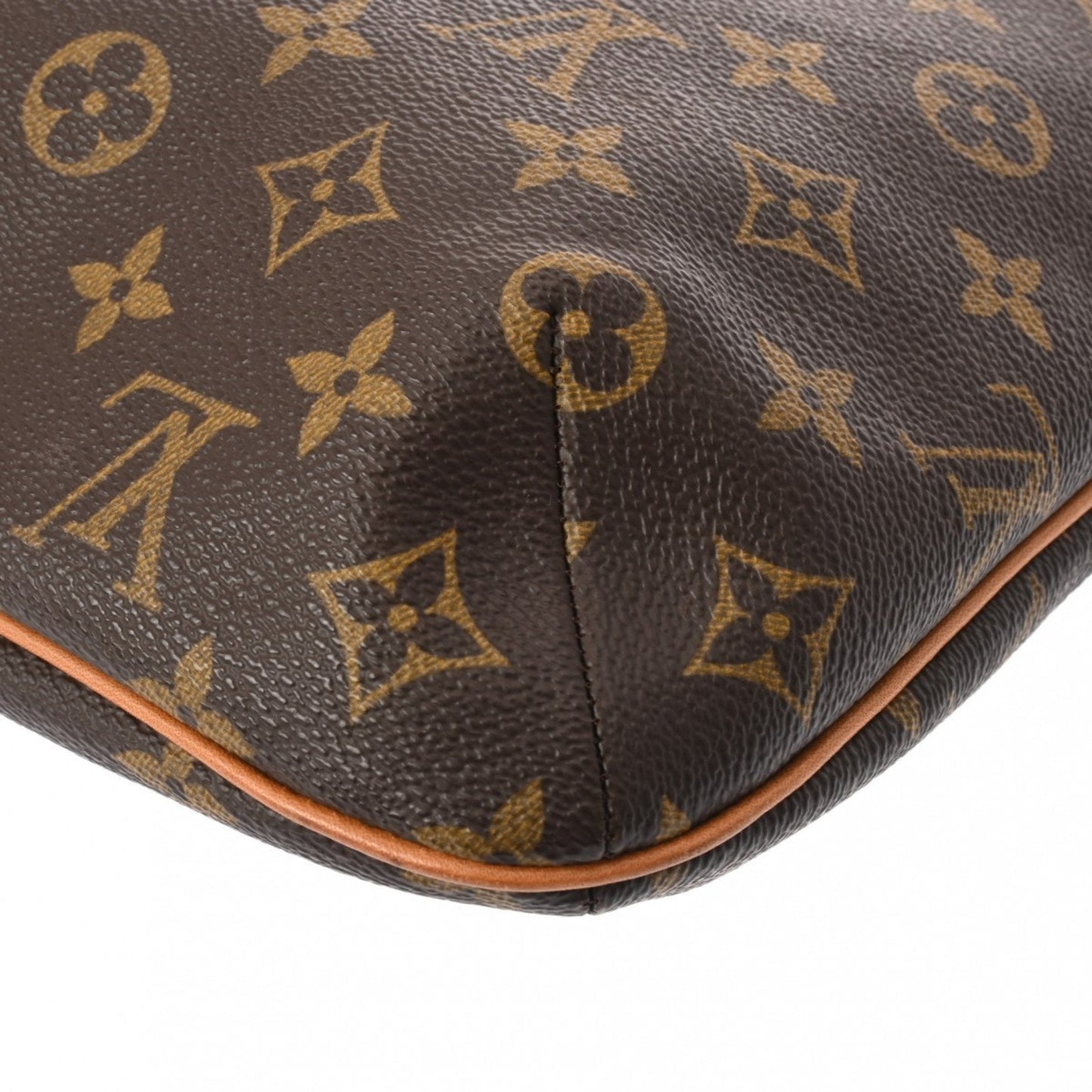 Louis Vuitton Brown Monogram Canvas Shoulder Bag