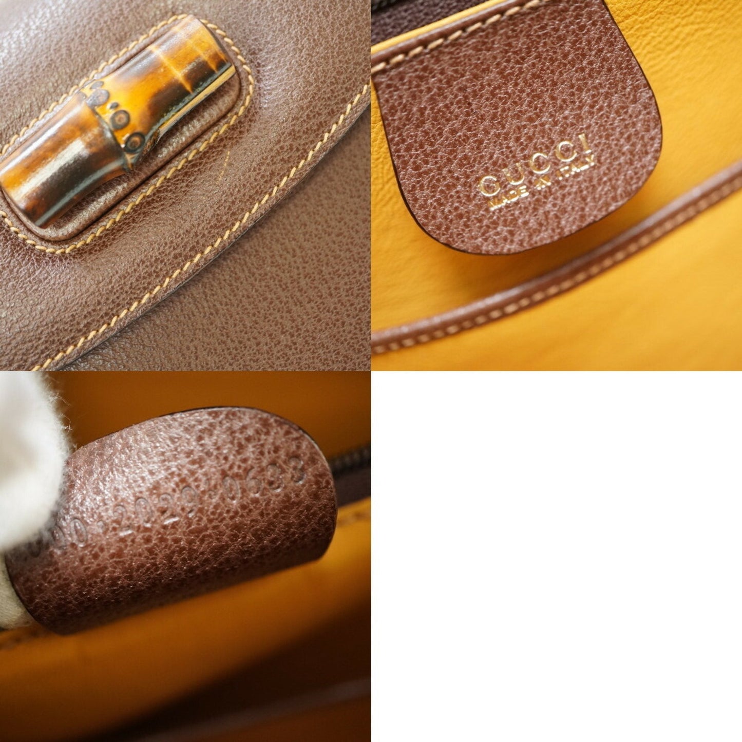 Gucci Brown Leather Handbag