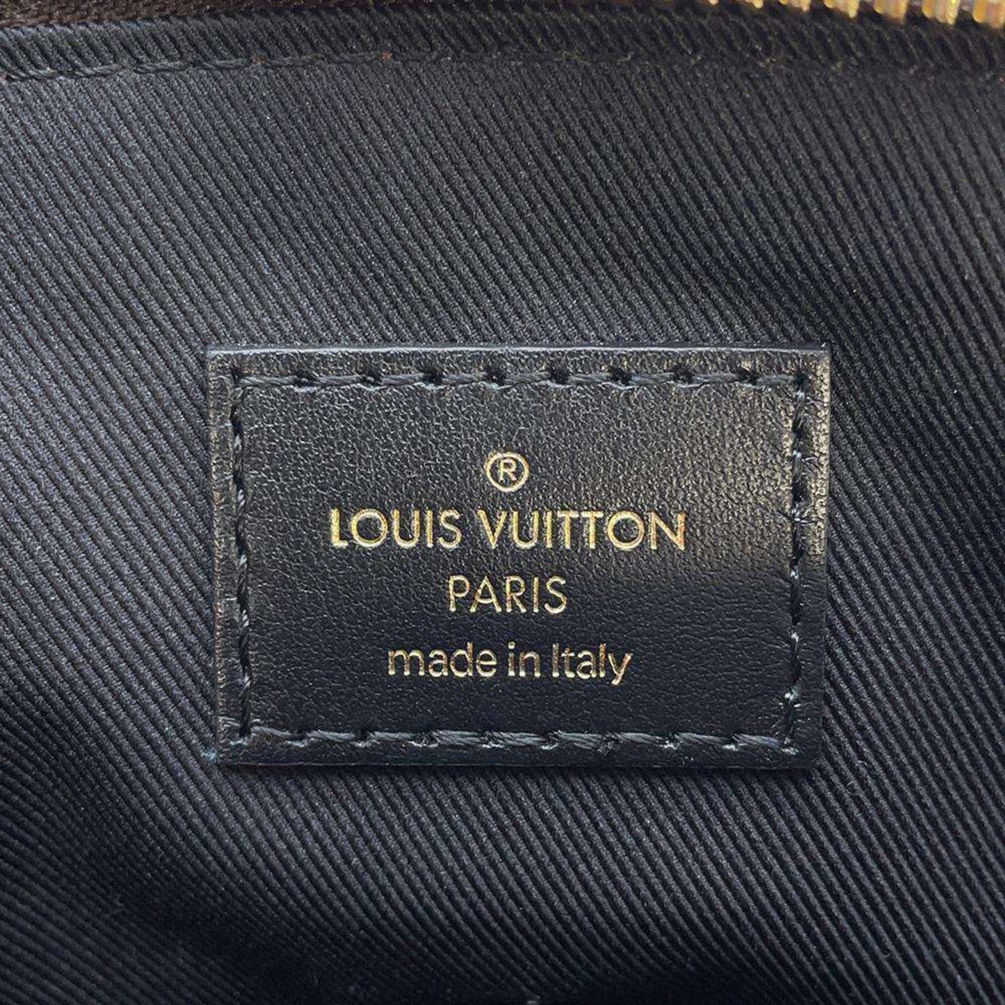 Louis Vuitton Black Damier Canvas Ebene Noir Damier Canvas Shoulder Bag Tote Bag