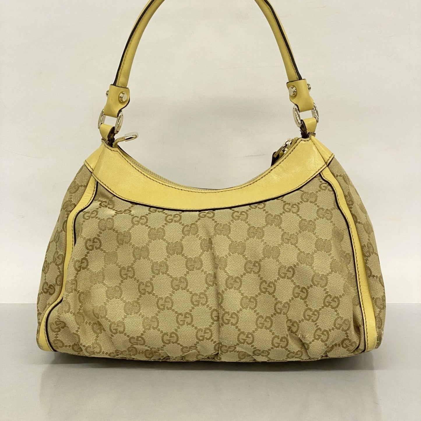 Gucci Brown Canvas Shoulder Bag