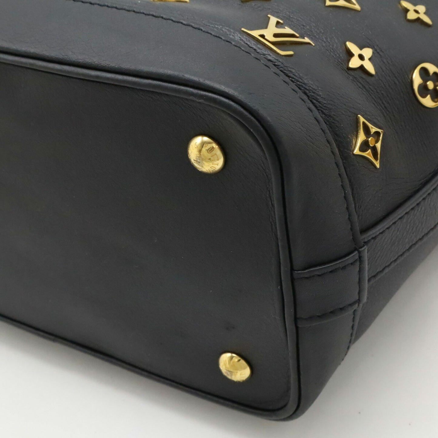 Louis Vuitton Black Noir Leather Shoulder Bag