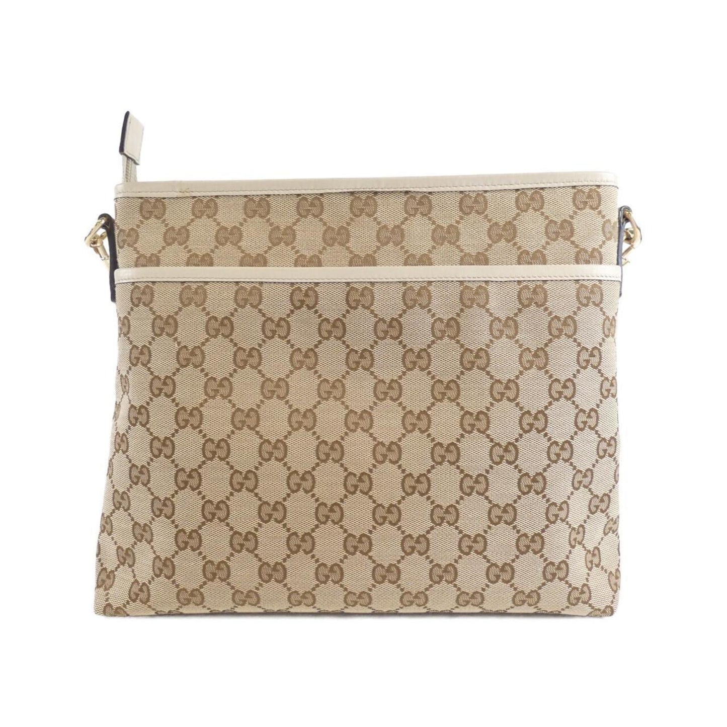 Gucci Gg Canvas Beige Ivory Gg Canvas Shoulder Bag