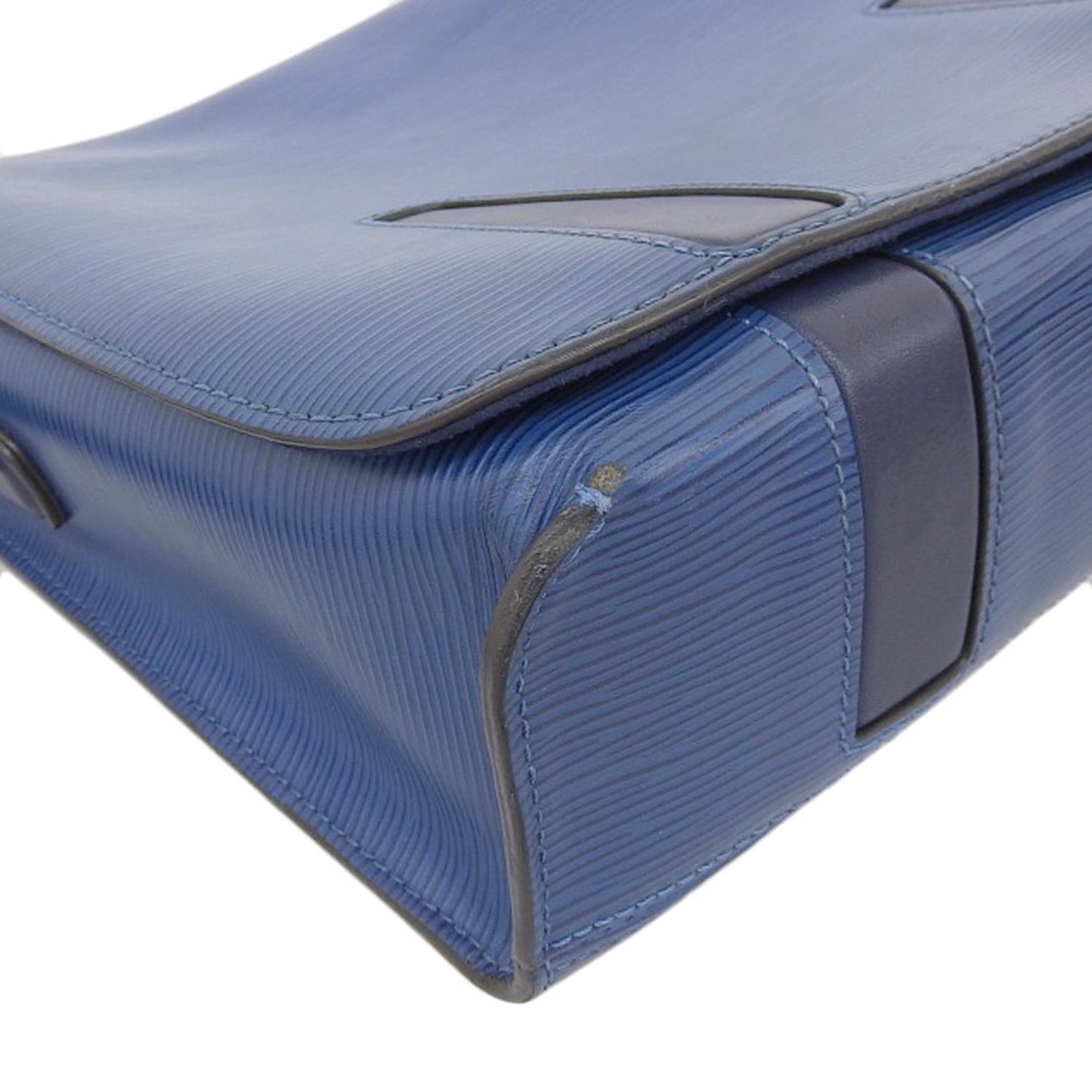 Louis Vuitton Epi Blue Epi Leather Shoulder Bag