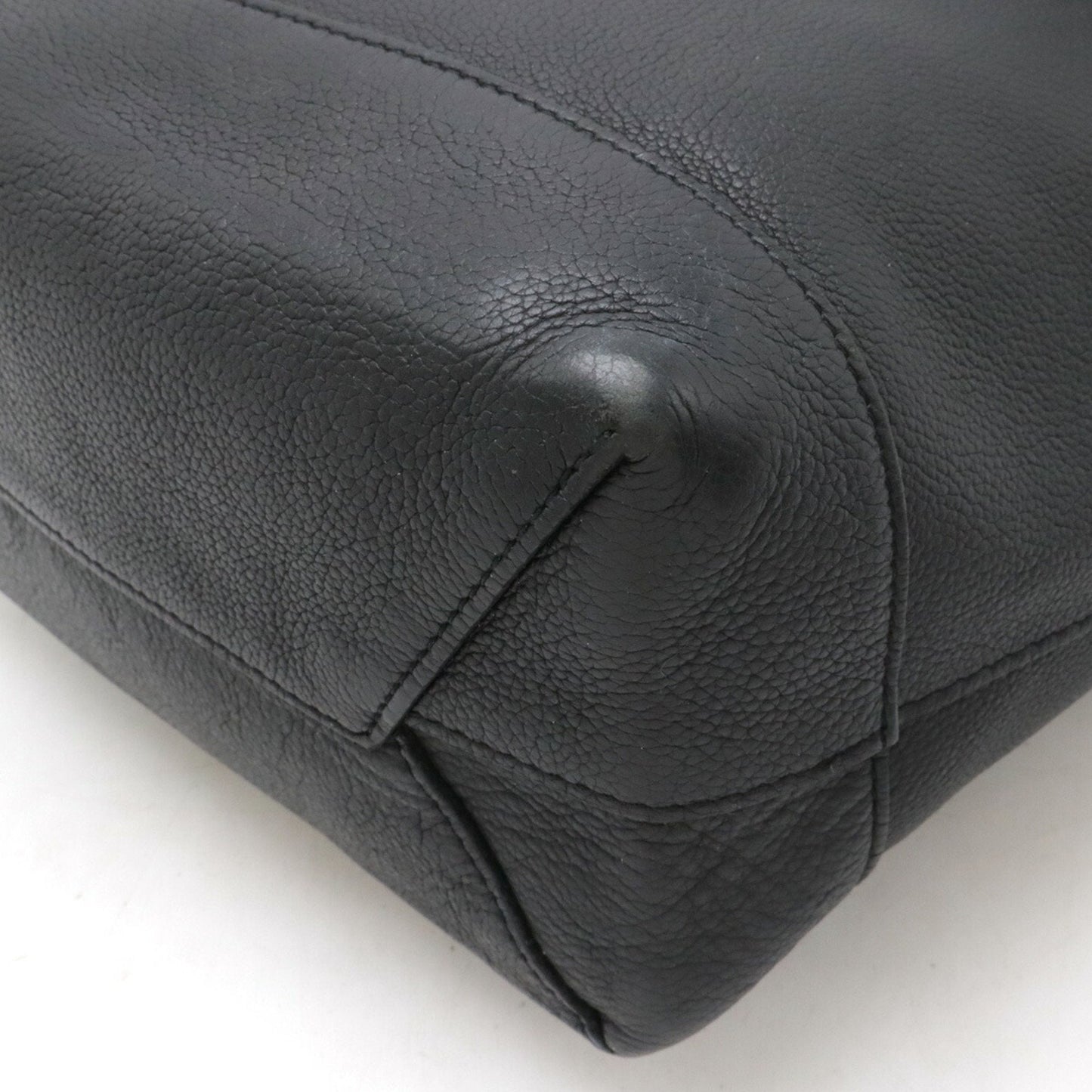 Louis Vuitton Noir Leather Backpack
