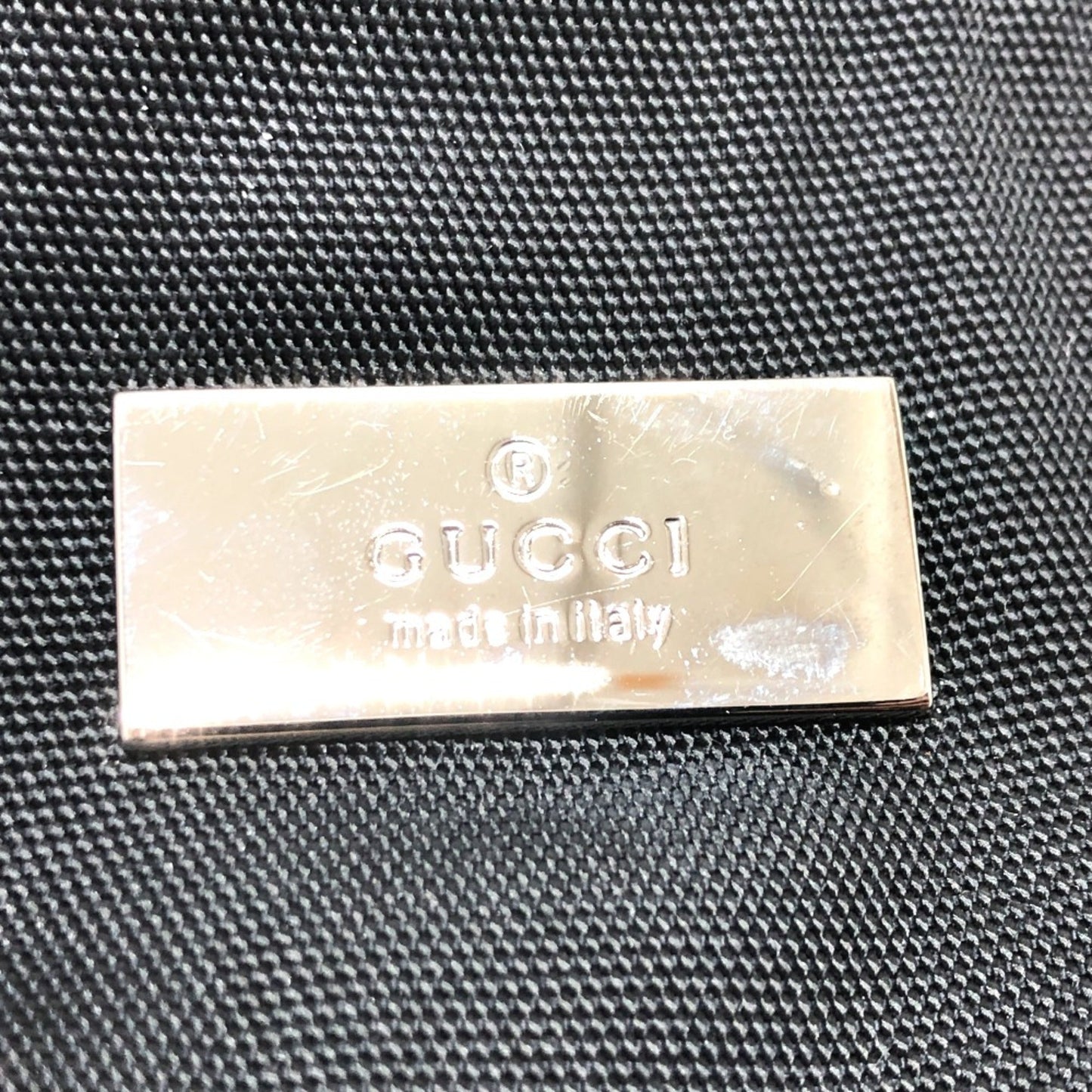 Gucci Black Cloth Shoulder Bag