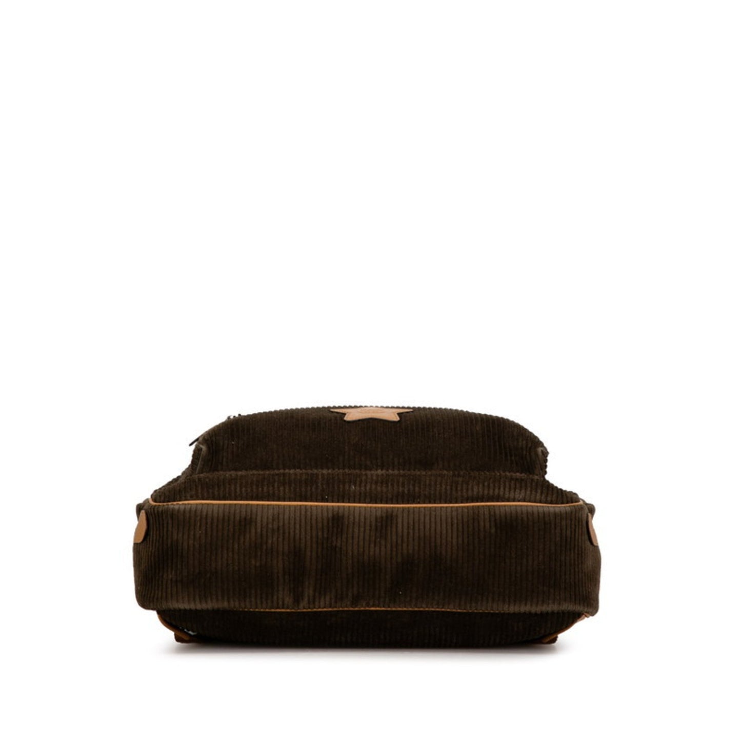Gucci Brown Cord Leather Backpack