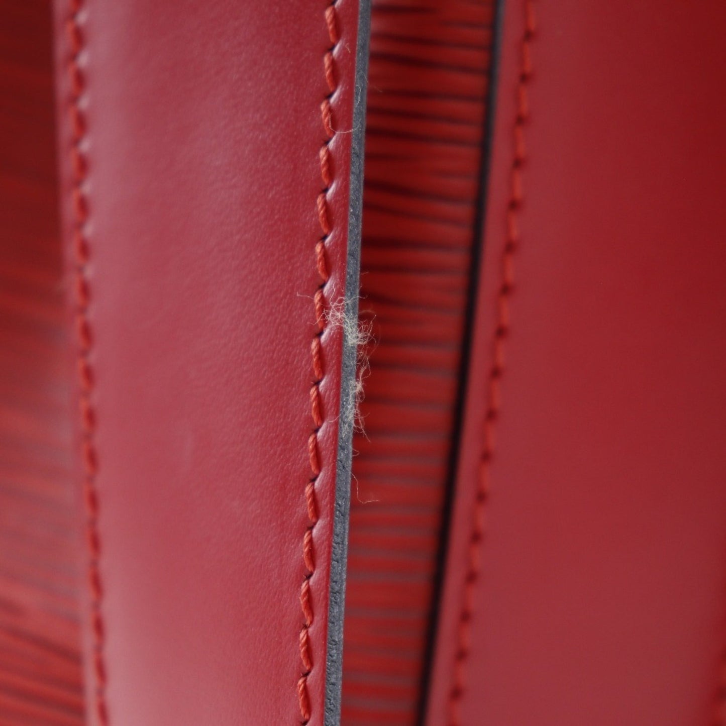 Louis Vuitton Castilian Red Red Color Epi Leather Shoulder Bag