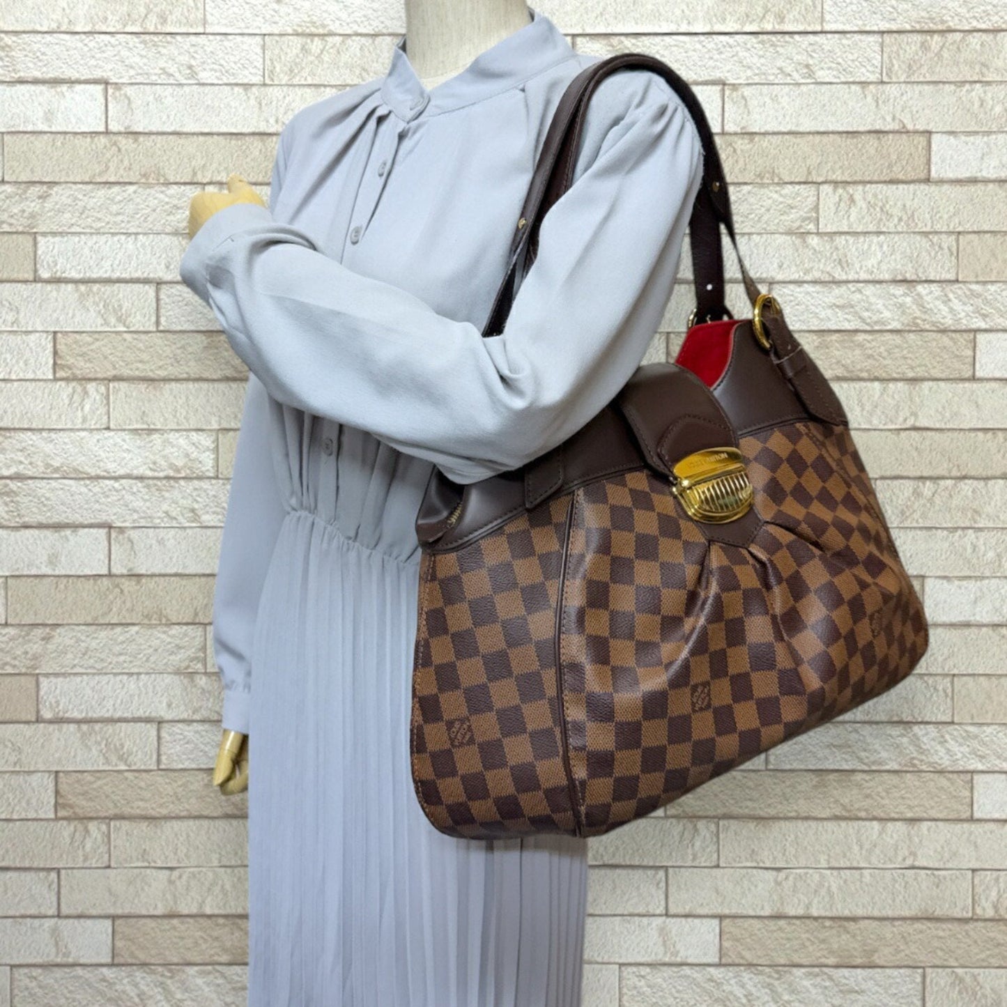 Louis Vuitton Brown Damier Canvas Damier Canvas Shoulder Bag