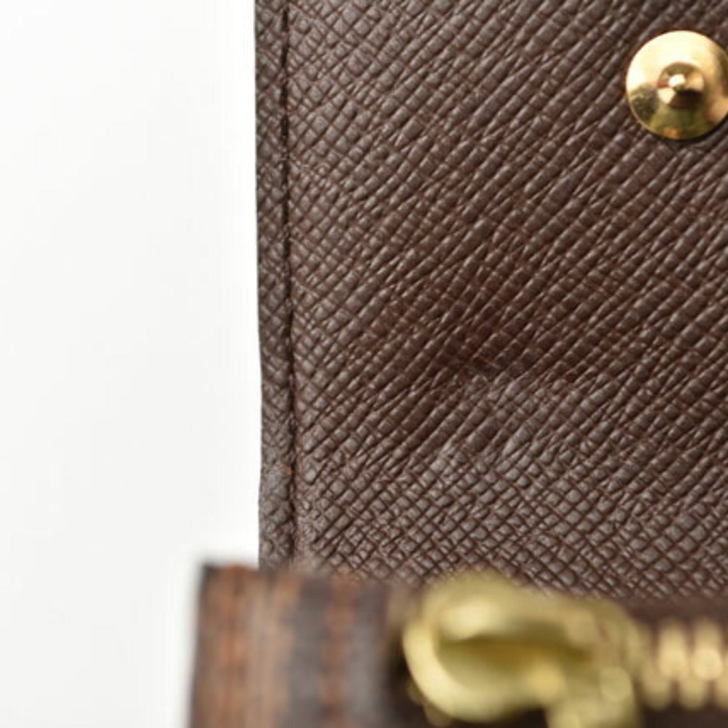 Louis Vuitton Damier Damier Canvas Damier Canvas Chain/Shoulder Wallet