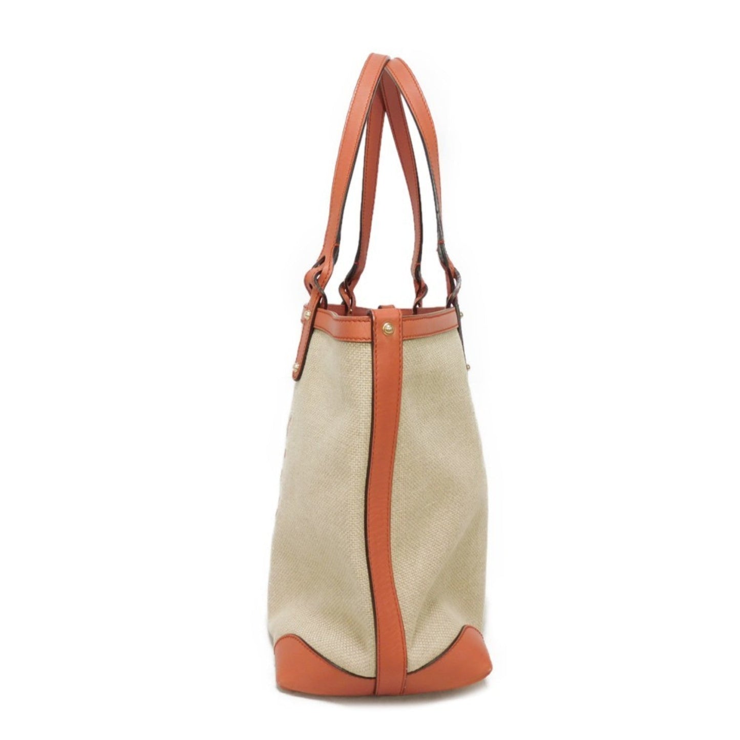 Gucci Beige Linen Shoulder Bag Tote Bag