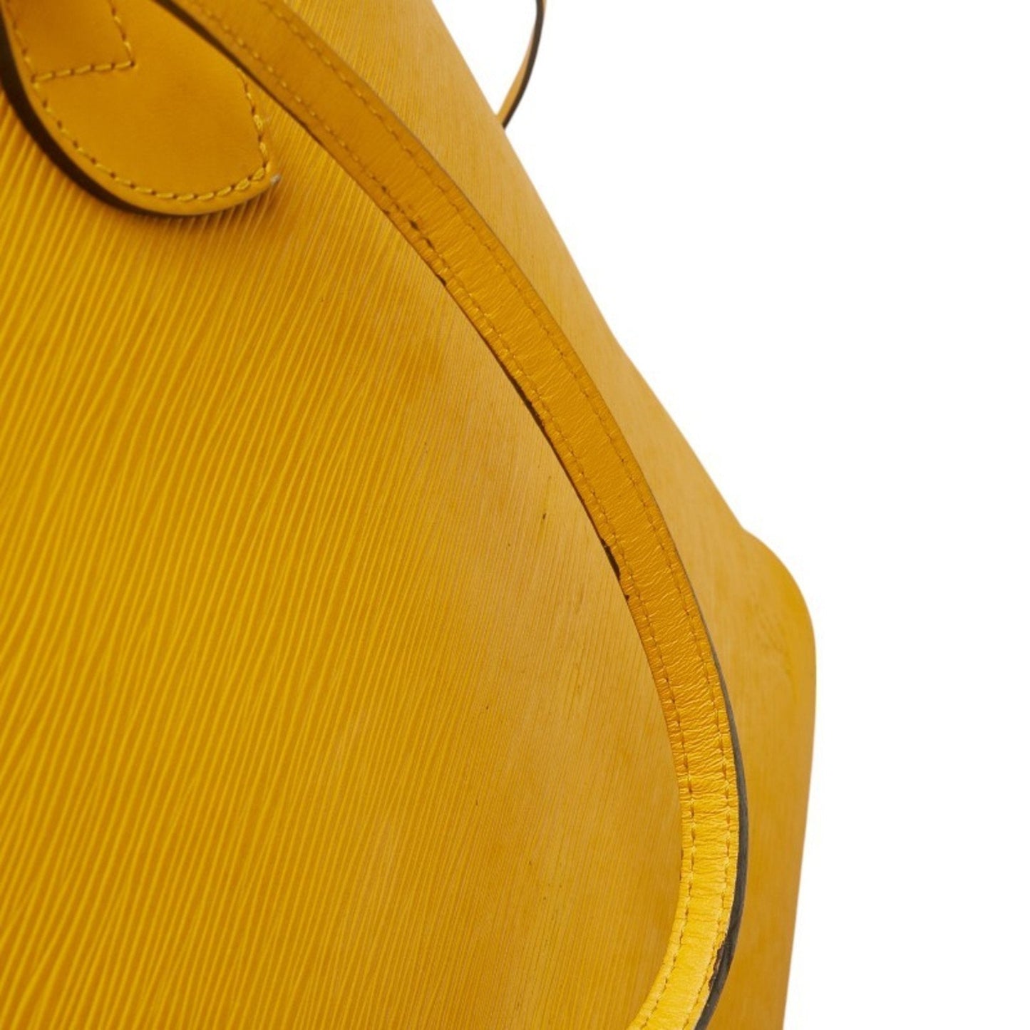 Louis Vuitton Mimosa Yellow Leather Shoulder Bag Tote Bag