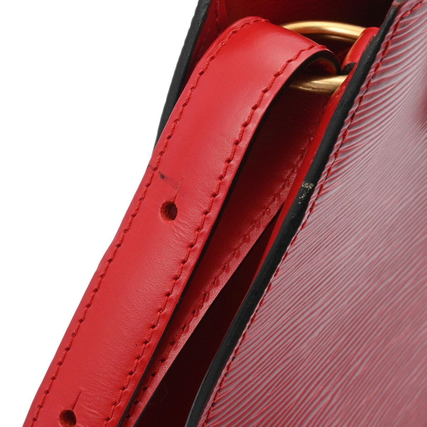 Louis Vuitton Castilian Red Epi Leather Shoulder Bag
