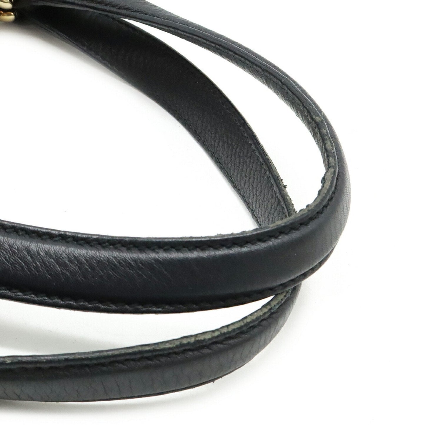Gucci Soho Black Leather Handbag Tote Bag
