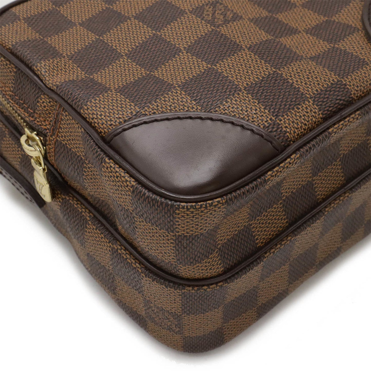 Louis Vuitton Brown Damier Canvas Pvc Shoulder Bag