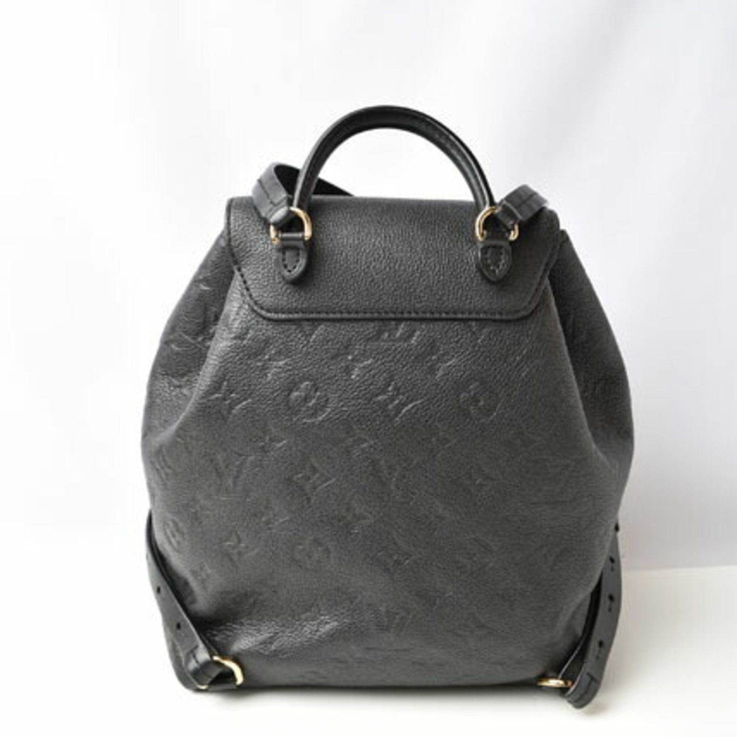 Louis Vuitton Black Monogram Empreinte Leather Backpack