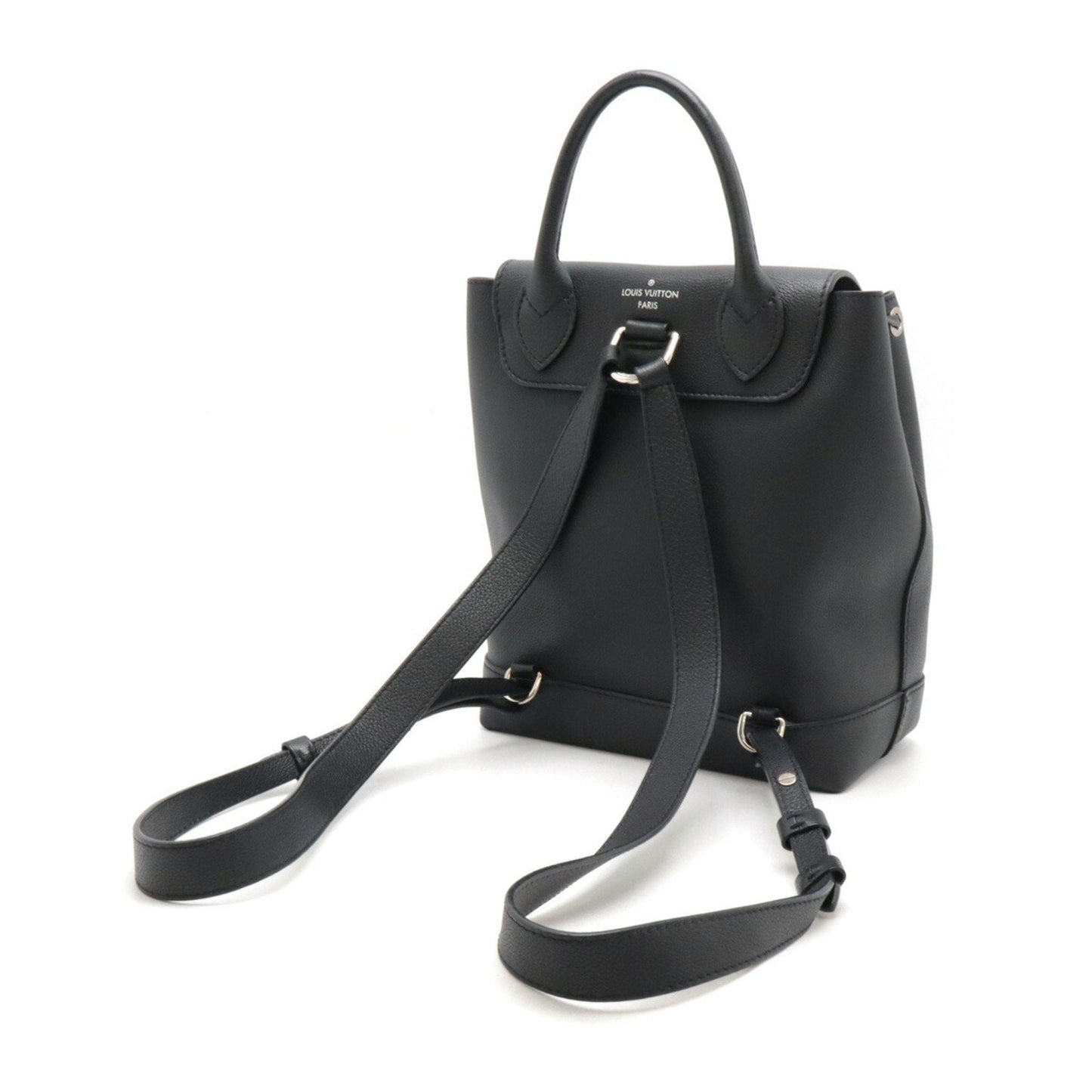 Louis Vuitton Black Noir Leather Backpack