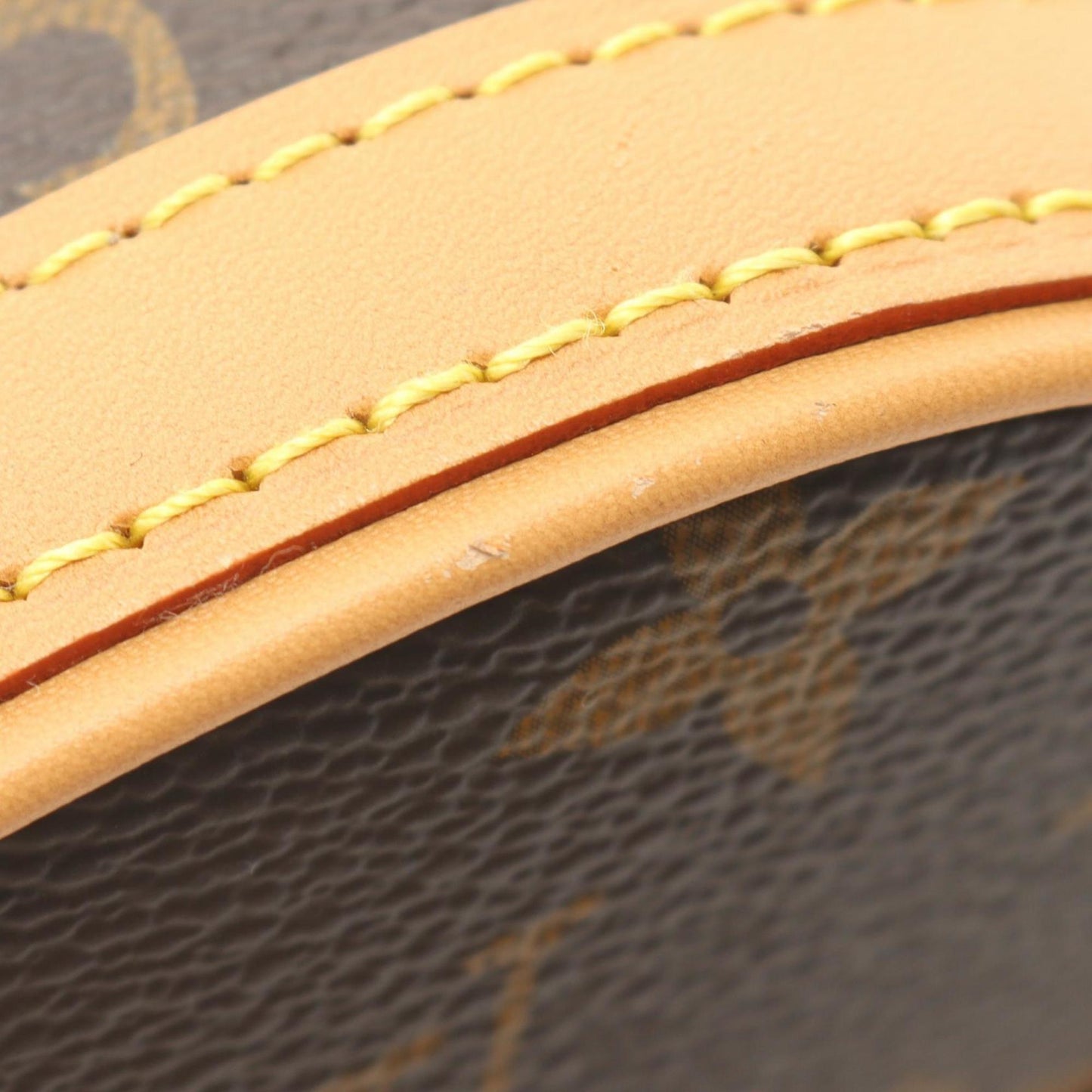 Louis Vuitton Brown Monogram Pvc Coated Canvas Leather Shoulder Bag