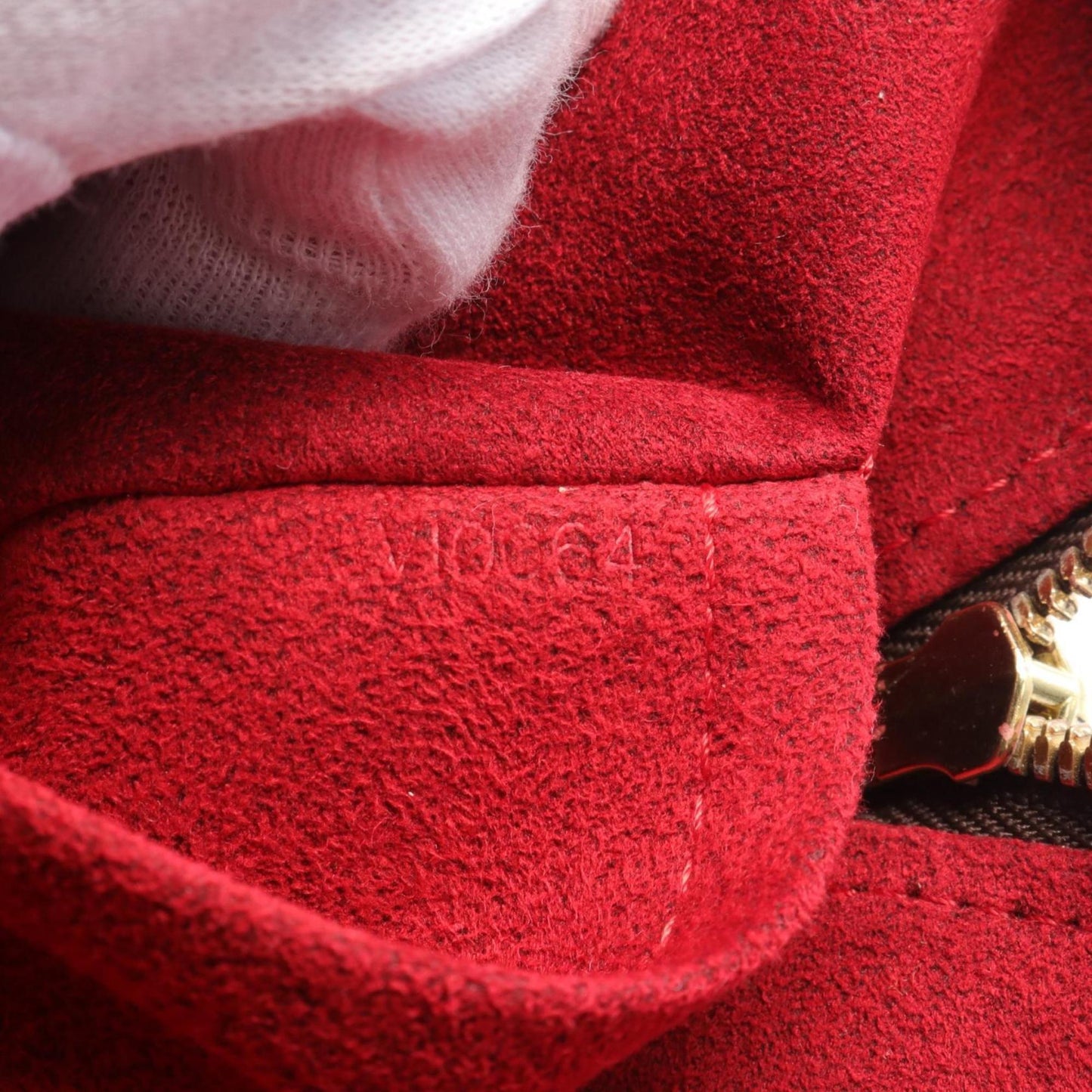 Louis Vuitton Brown Coated Canvas Leather Shoulder Bag