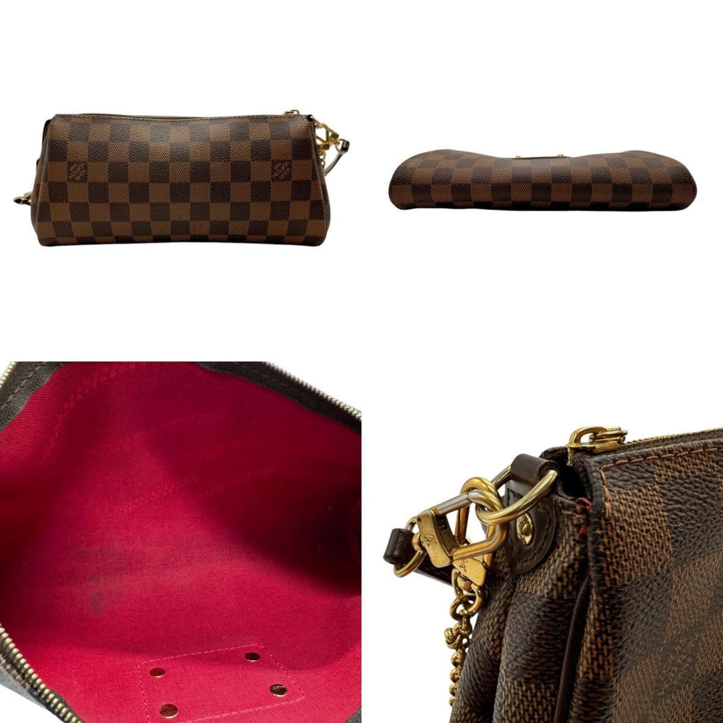 Louis Vuitton Ebene Damier Canvas Shoulder Bag