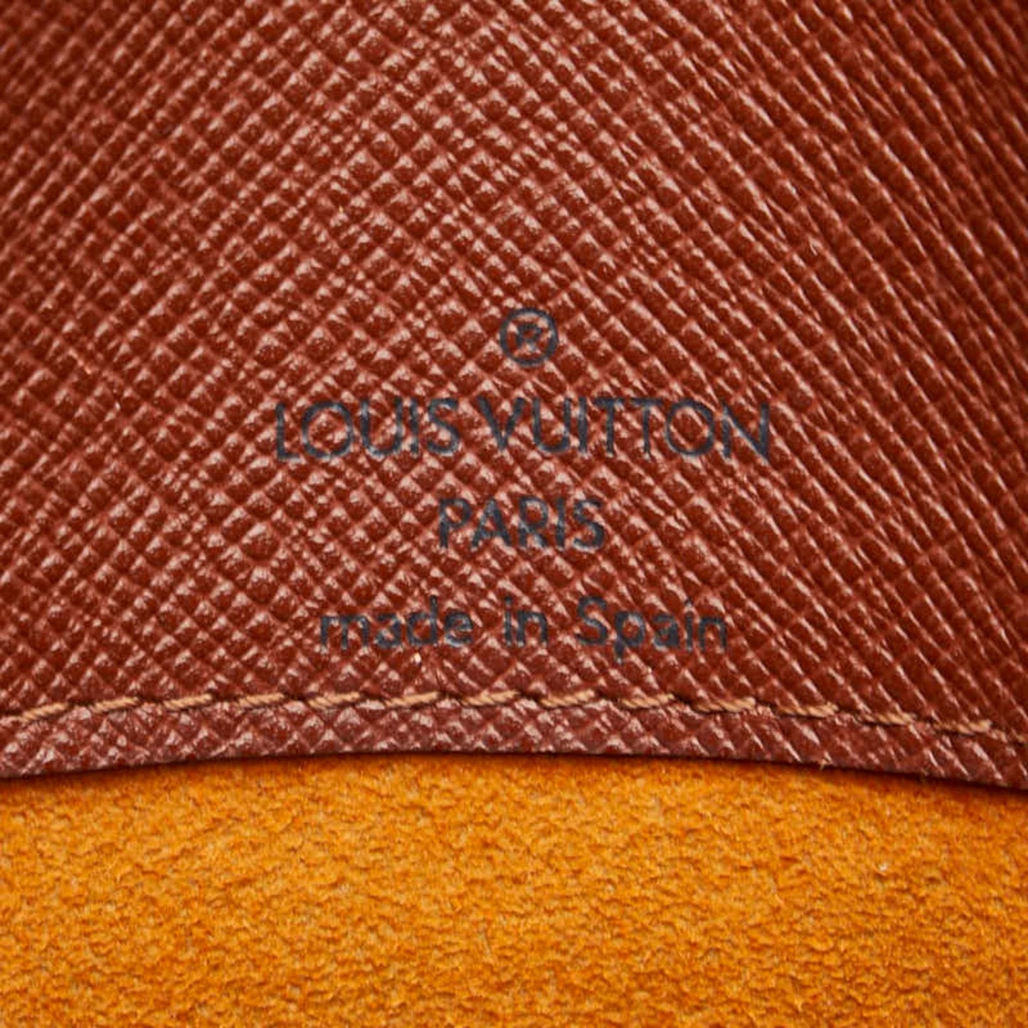Louis Vuitton Brown Pvc Leather Shoulder Bag