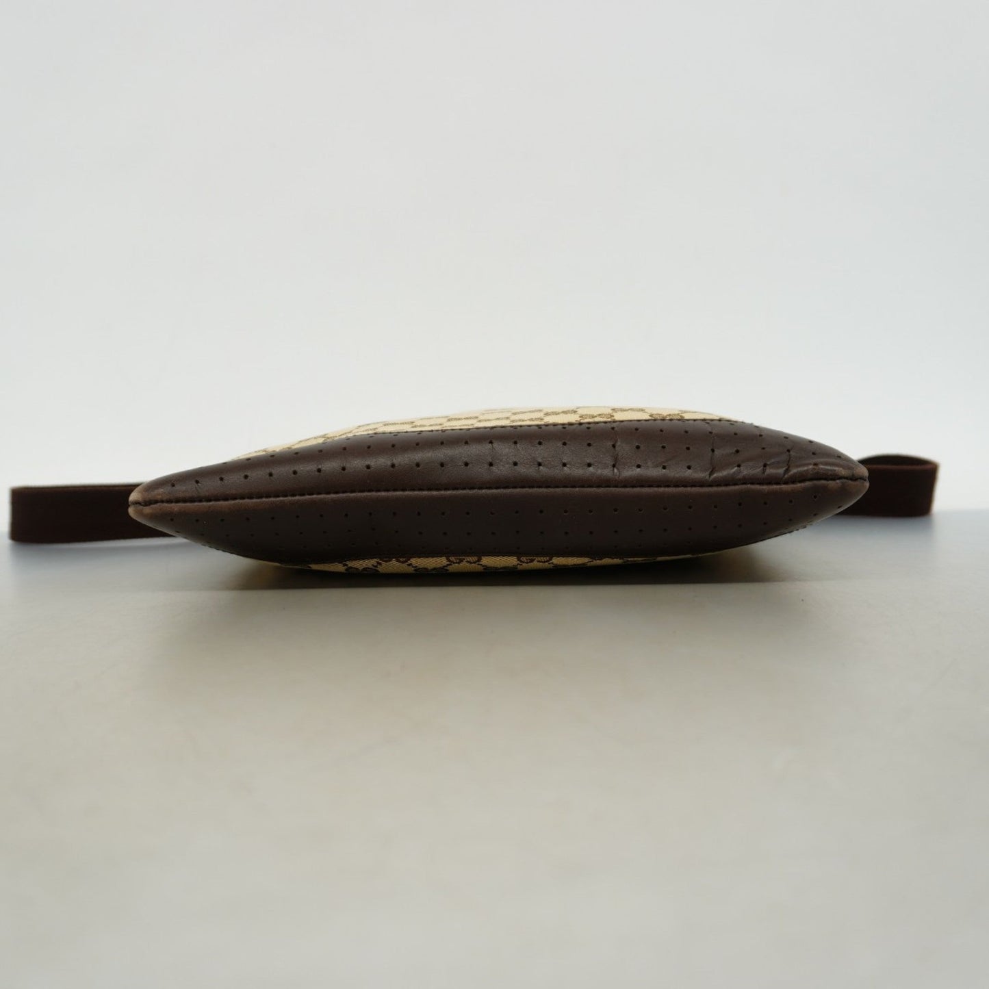 Gucci Brown Canvas Shoulder Bag