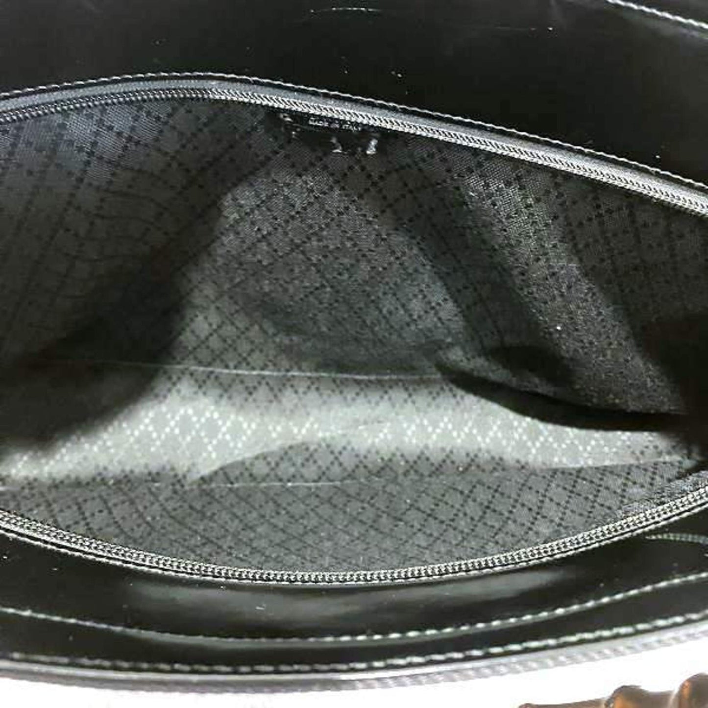 Gucci Black Nylon Canvas Shoulder Bag Tote Bag