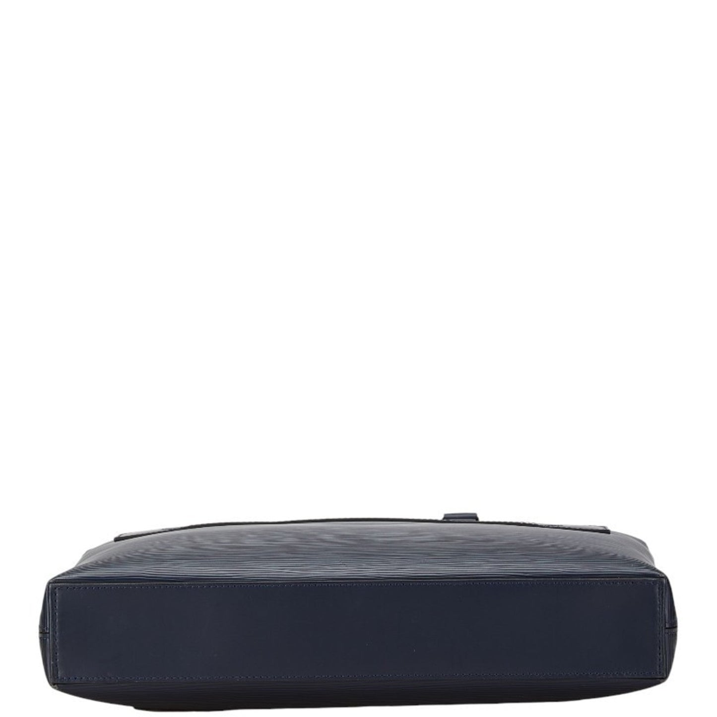 Louis Vuitton Navy Navy Blue Leather Shoulder Bag