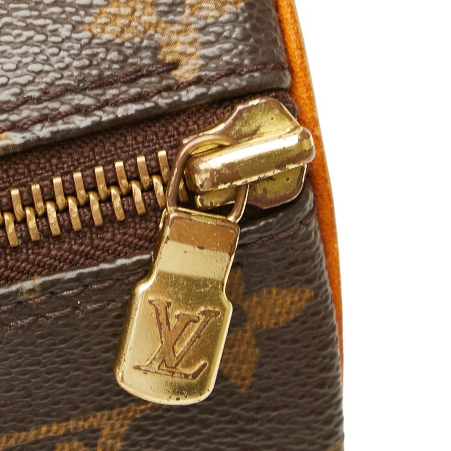 Louis Vuitton Brown Pvc Leather Shoulder Bag