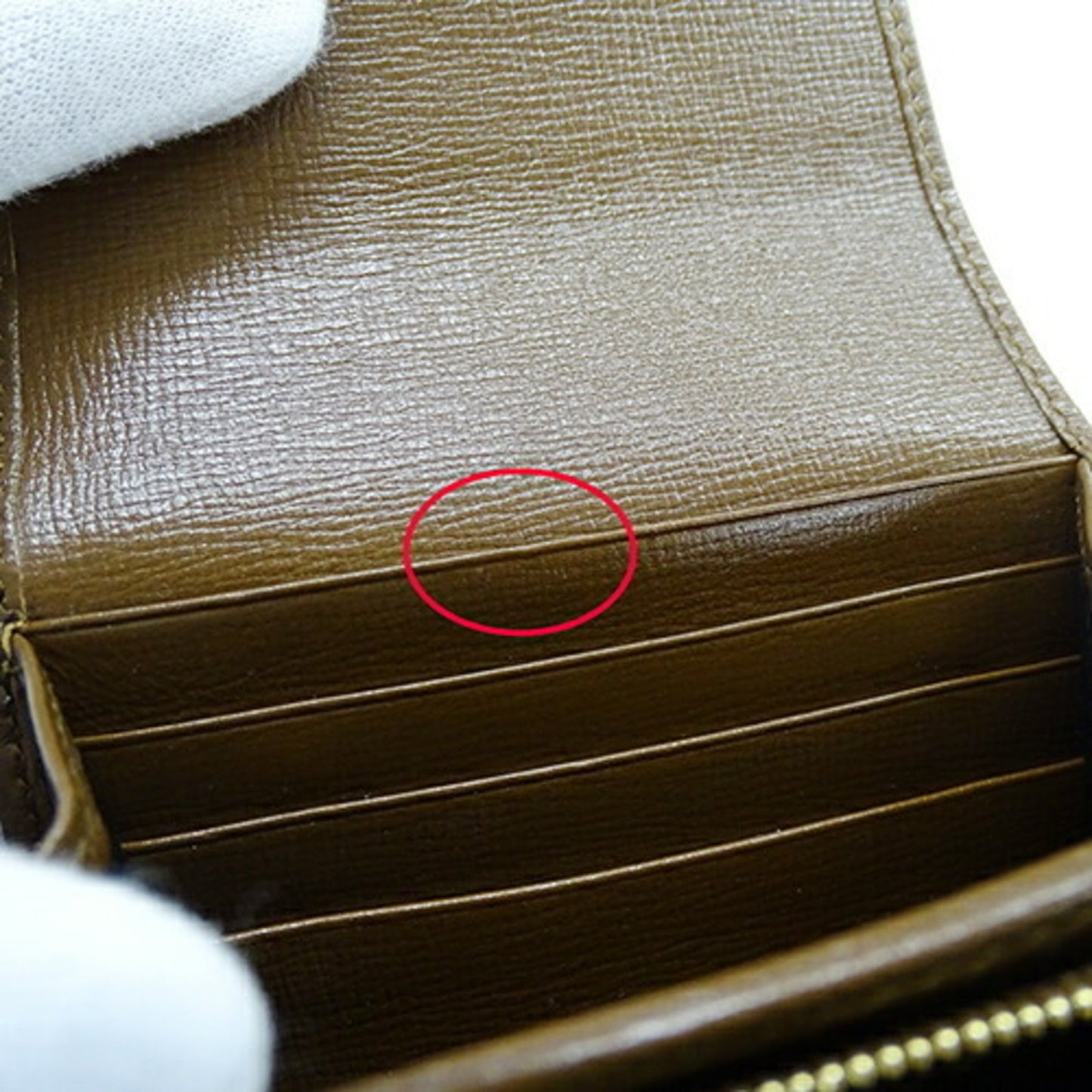 Gucci Brown Gg Supreme Wallet (Bi-Fold)