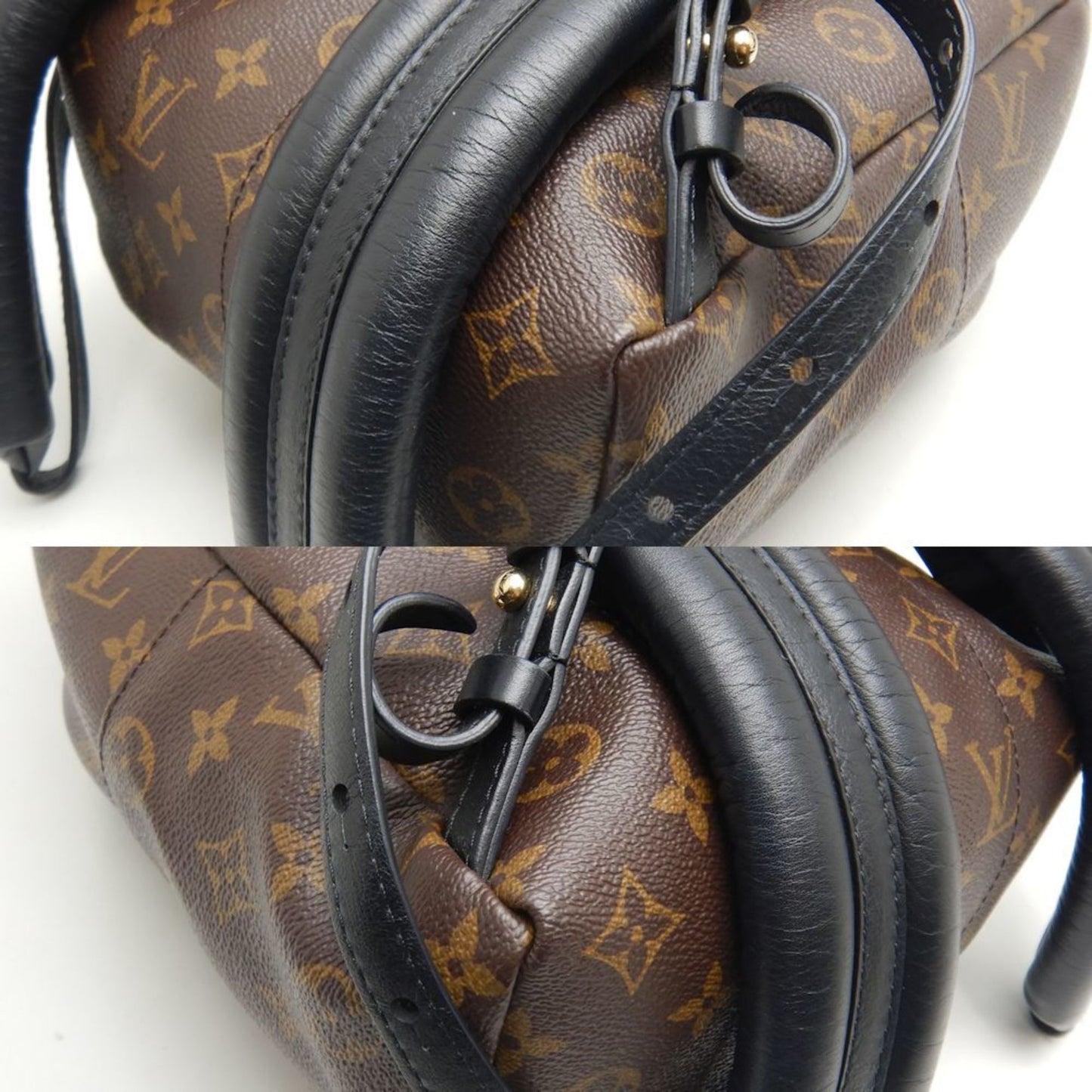 Louis Vuitton Brown Pvc Backpack
